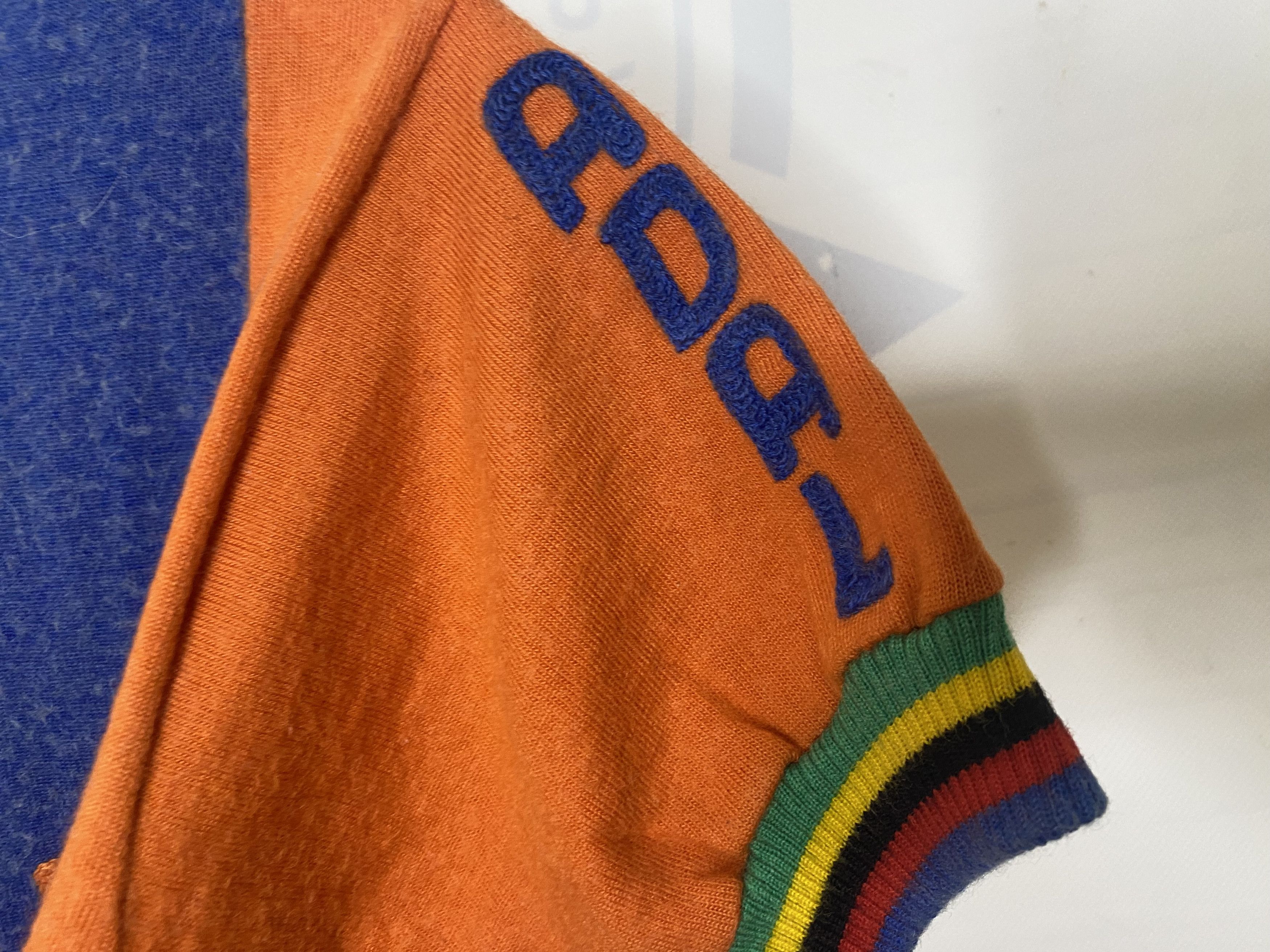 Vintage ADAL TEAM MERINO WOOL CYCLING JERSEY VINTAGE RETRO SIZE S Size US S / EU 44-46 / 1 - 4 Thumbnail