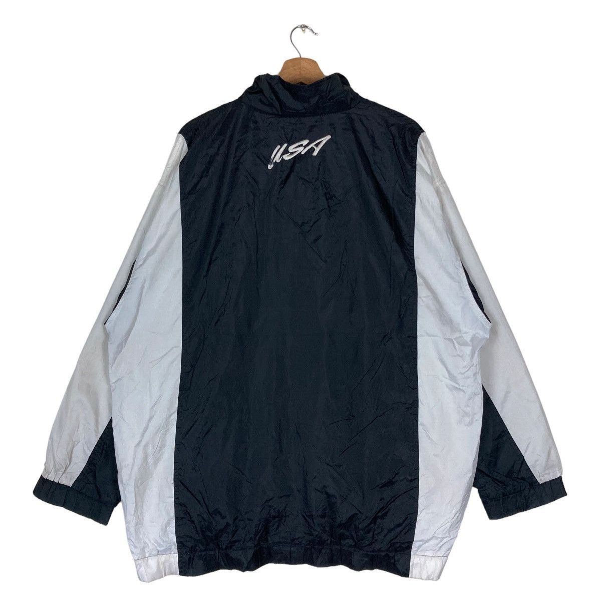 Wilson Vintage Wilson USA Two Tone Full Zipper Windbreaker Jacket Size US XXL / EU 58 / 5 - 6 Thumbnail