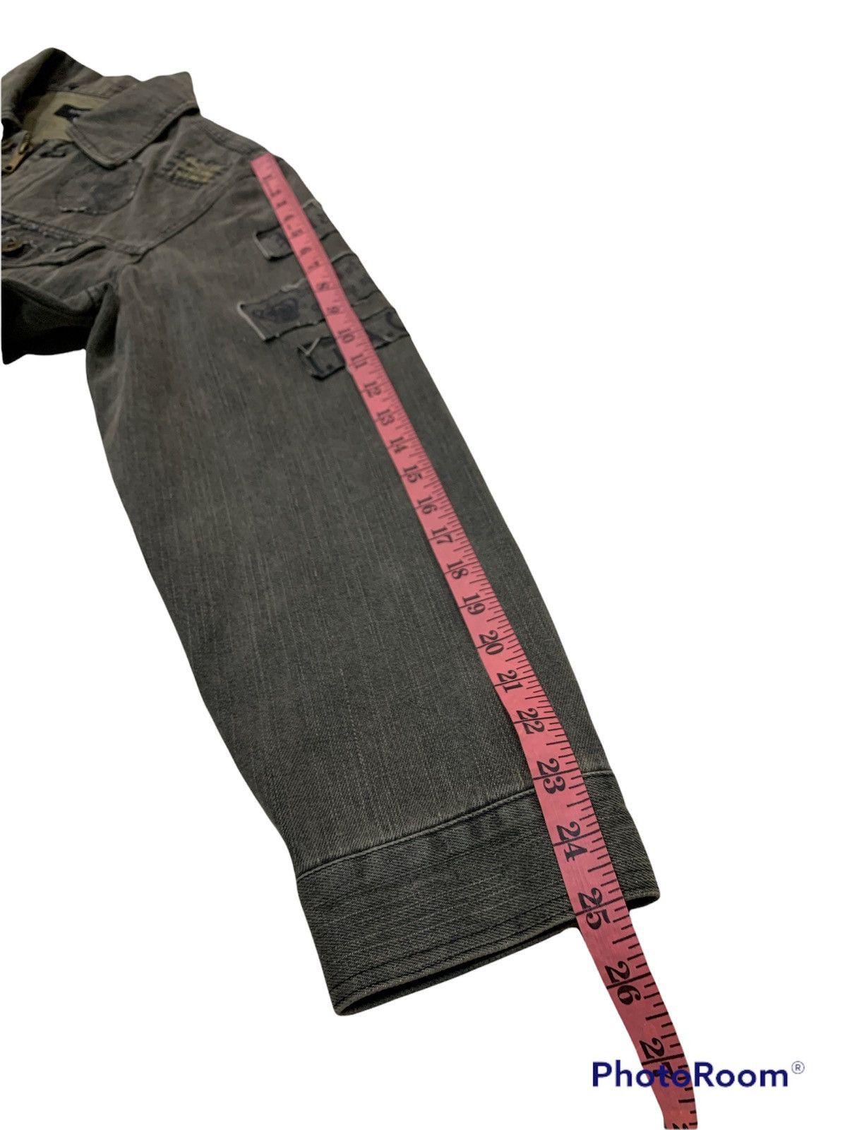 Japanese Brand IN THE ATTIC HOMME PATCHES PUNK DENIM JACKET Size US L / EU 52-54 / 3 - 6 Thumbnail