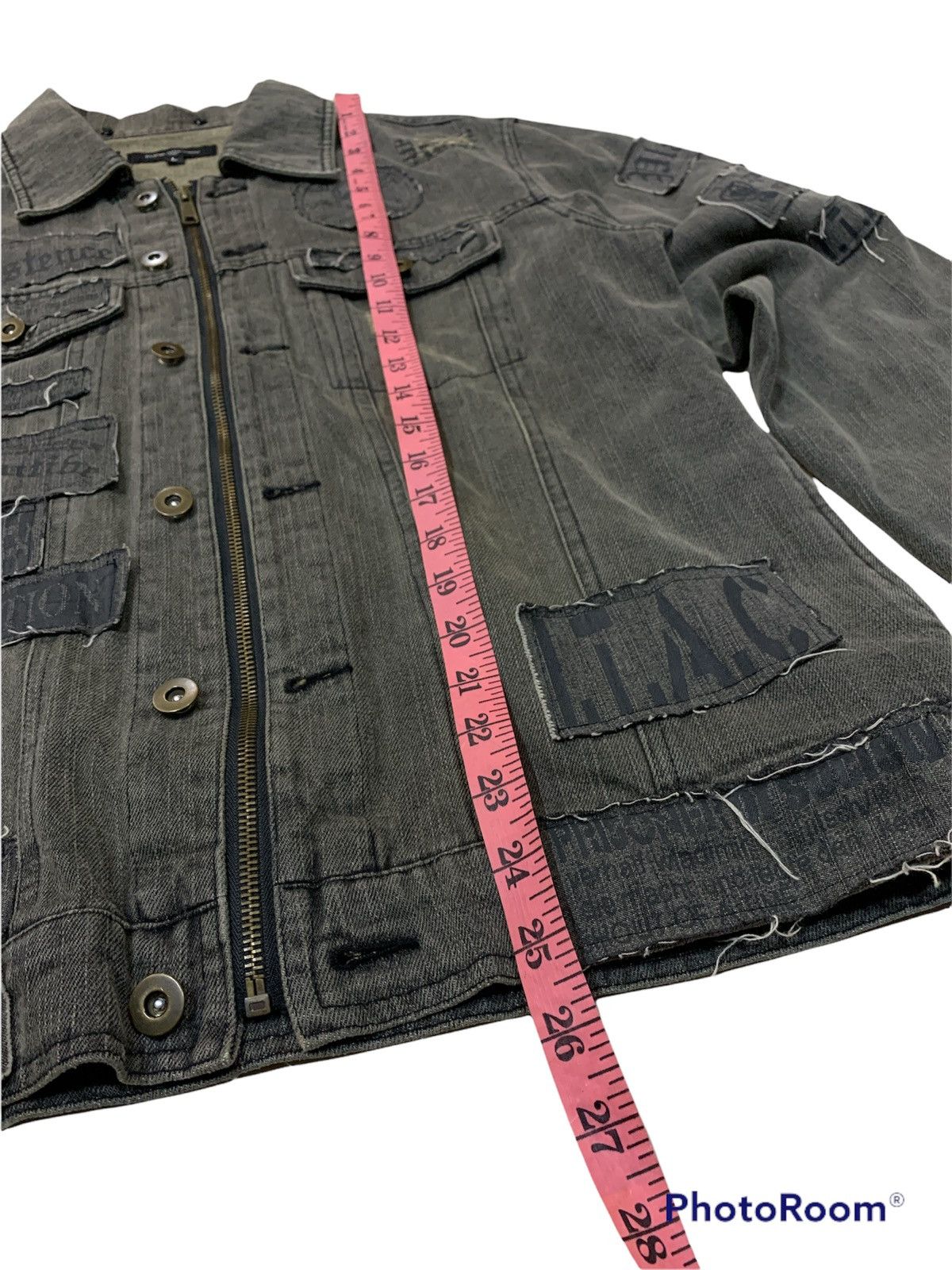 Japanese Brand IN THE ATTIC HOMME PATCHES PUNK DENIM JACKET Size US L / EU 52-54 / 3 - 3 Thumbnail