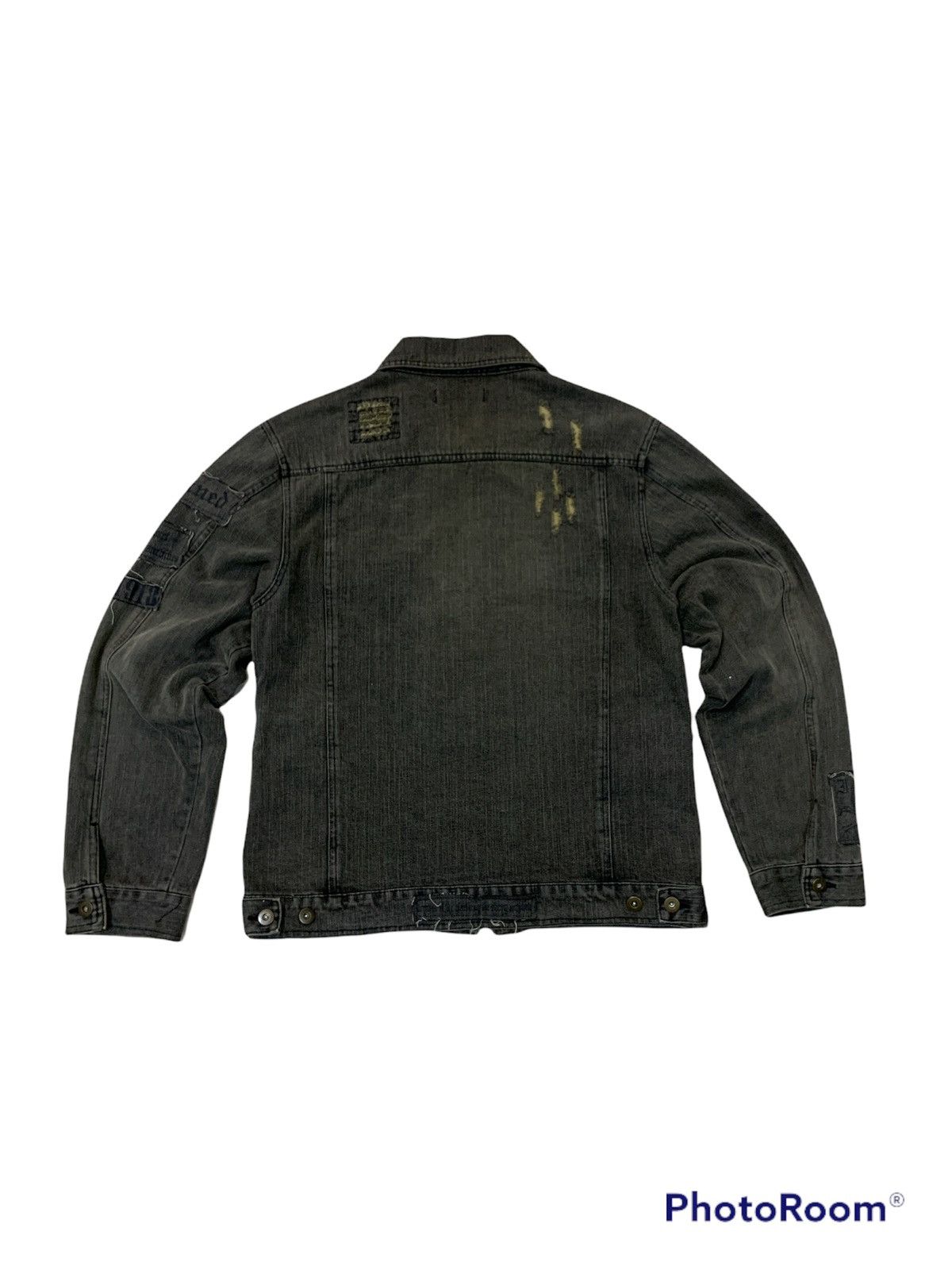 Japanese Brand IN THE ATTIC HOMME PATCHES PUNK DENIM JACKET Size US L / EU 52-54 / 3 - 2 Thumbnail