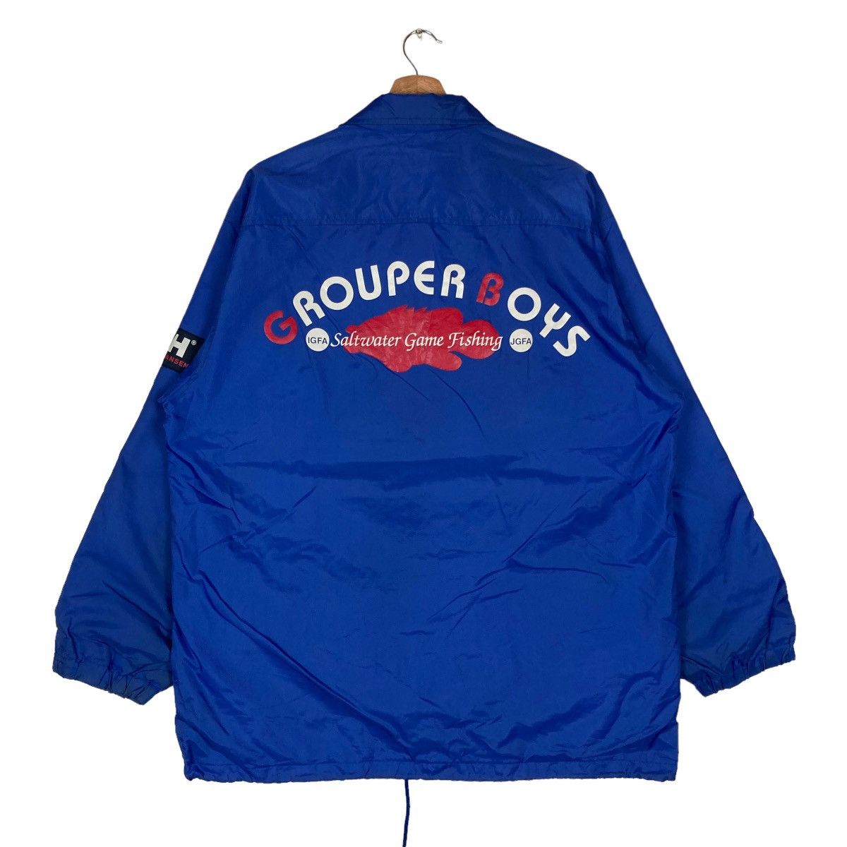 Helly Hansen Vintage Helly Hansen Grouper Boy Snap Button Jacket Size US L / EU 52-54 / 3 - 1 Thumbnail