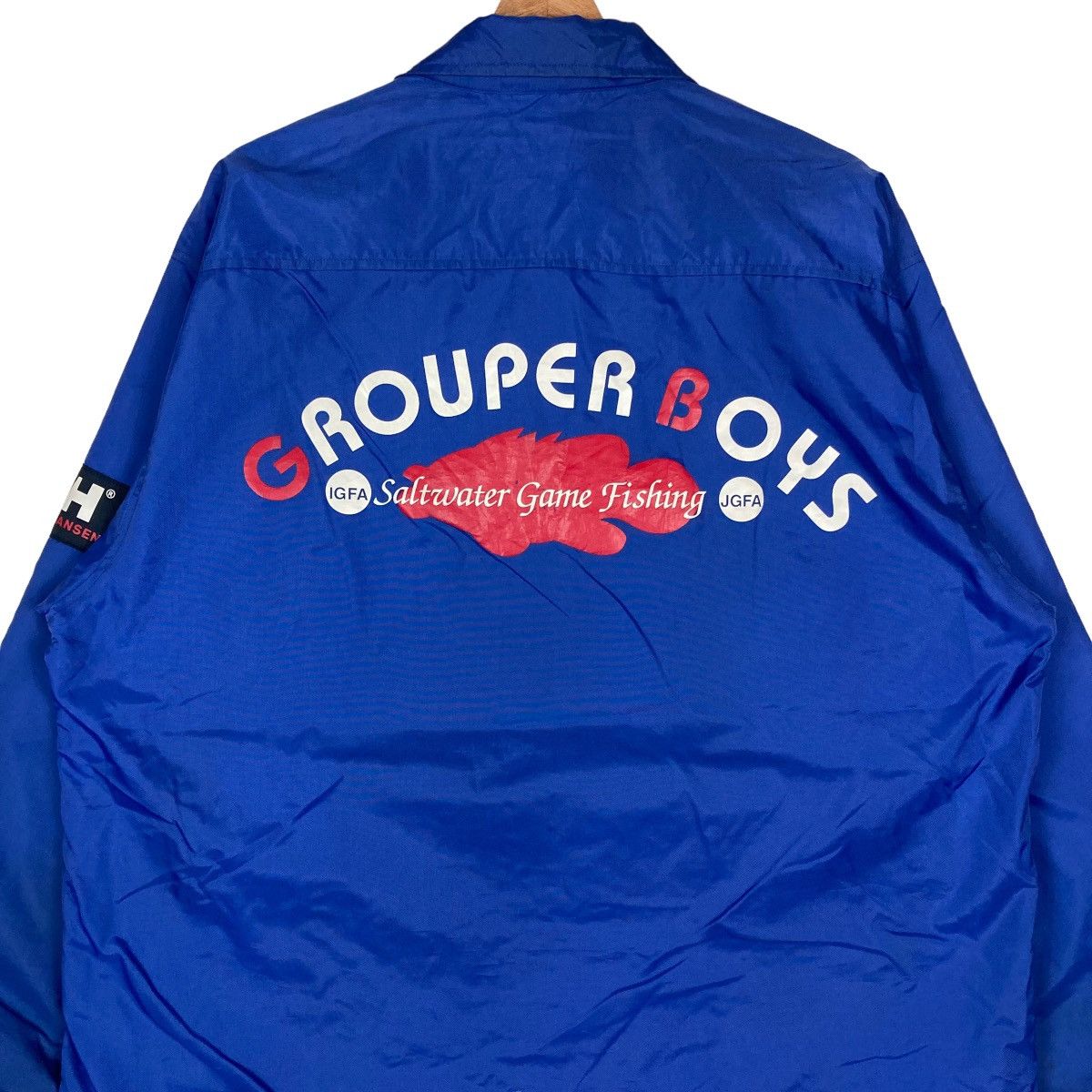 Helly Hansen Vintage Helly Hansen Grouper Boy Snap Button Jacket Size US L / EU 52-54 / 3 - 7 Thumbnail