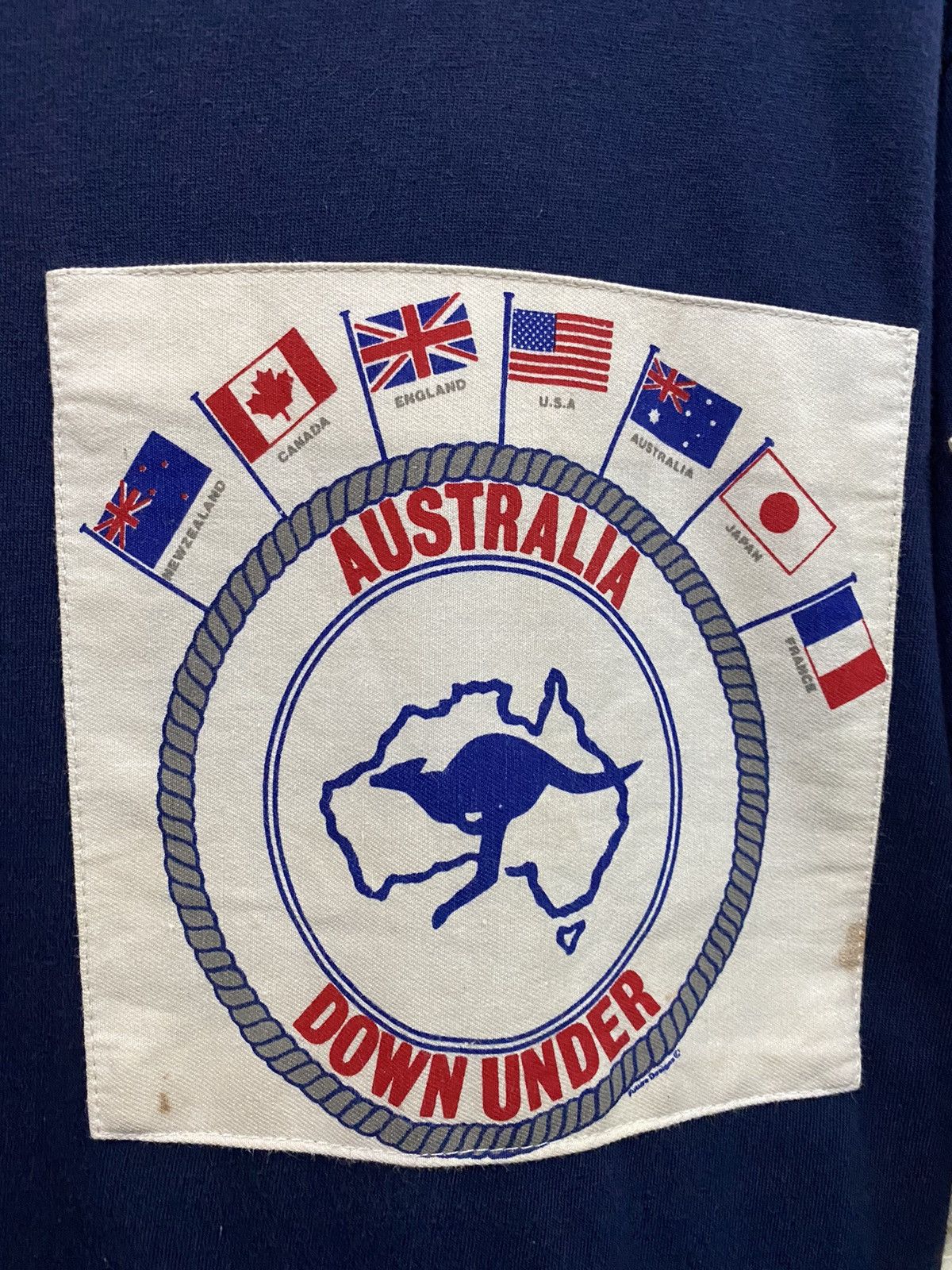Vintage Vintage 80’s Australia Down Under Country T-Shirt Size US M / EU 48-50 / 2 - 3 Thumbnail