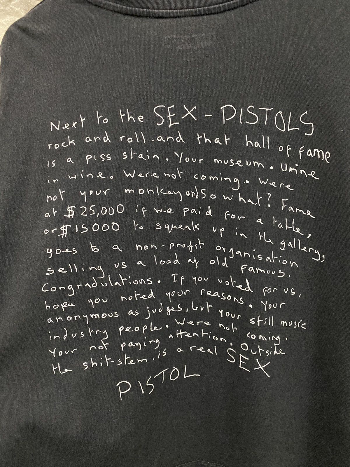Band Tees 2020 Sex Pistols Crop Shirt Size XXL / US 16-18 / IT 52-54 - 5 Thumbnail