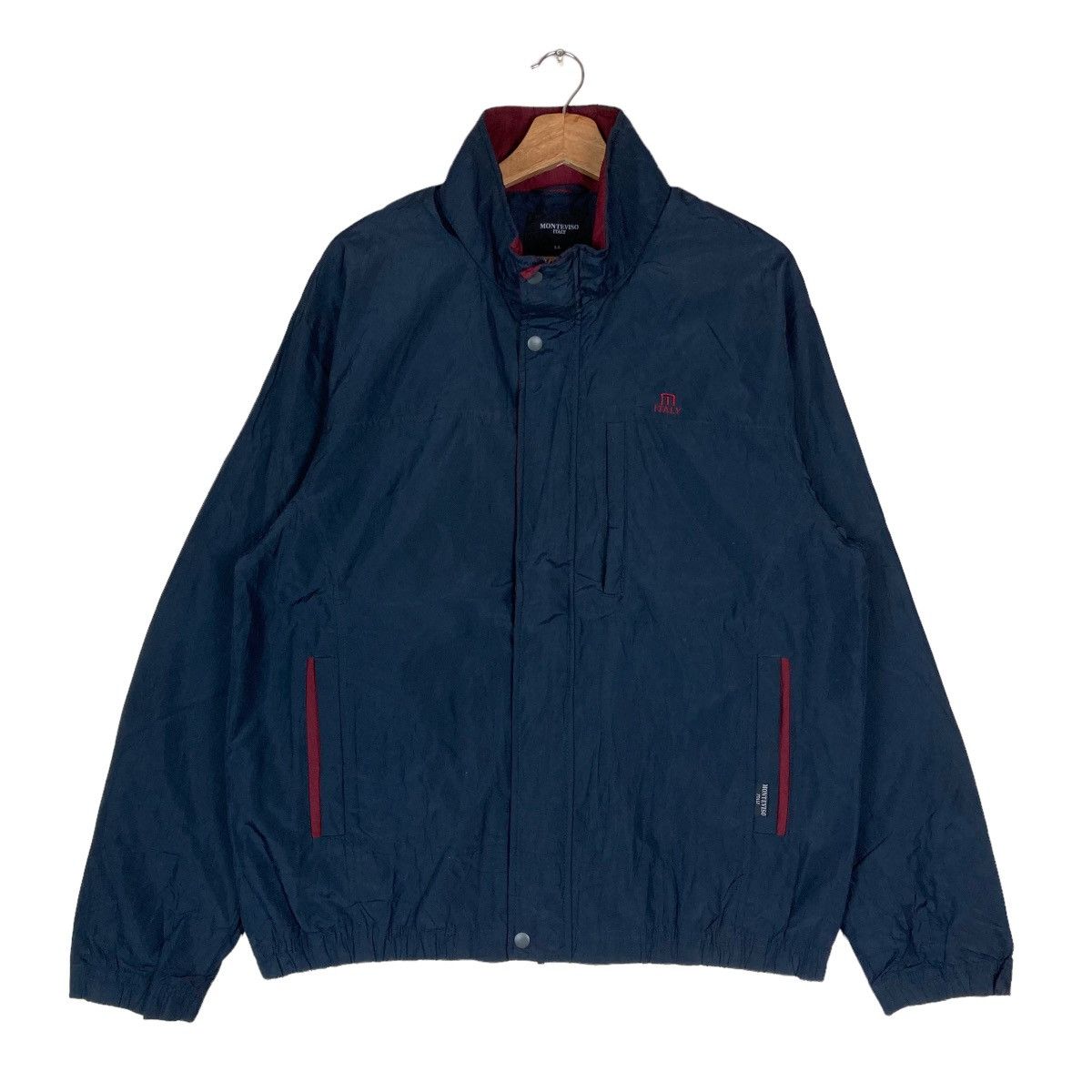 Vintage Vintage Monteviso Italy Zipper Snap Button Jacket Size US XL / EU 56 / 4 - 1 Thumbnail