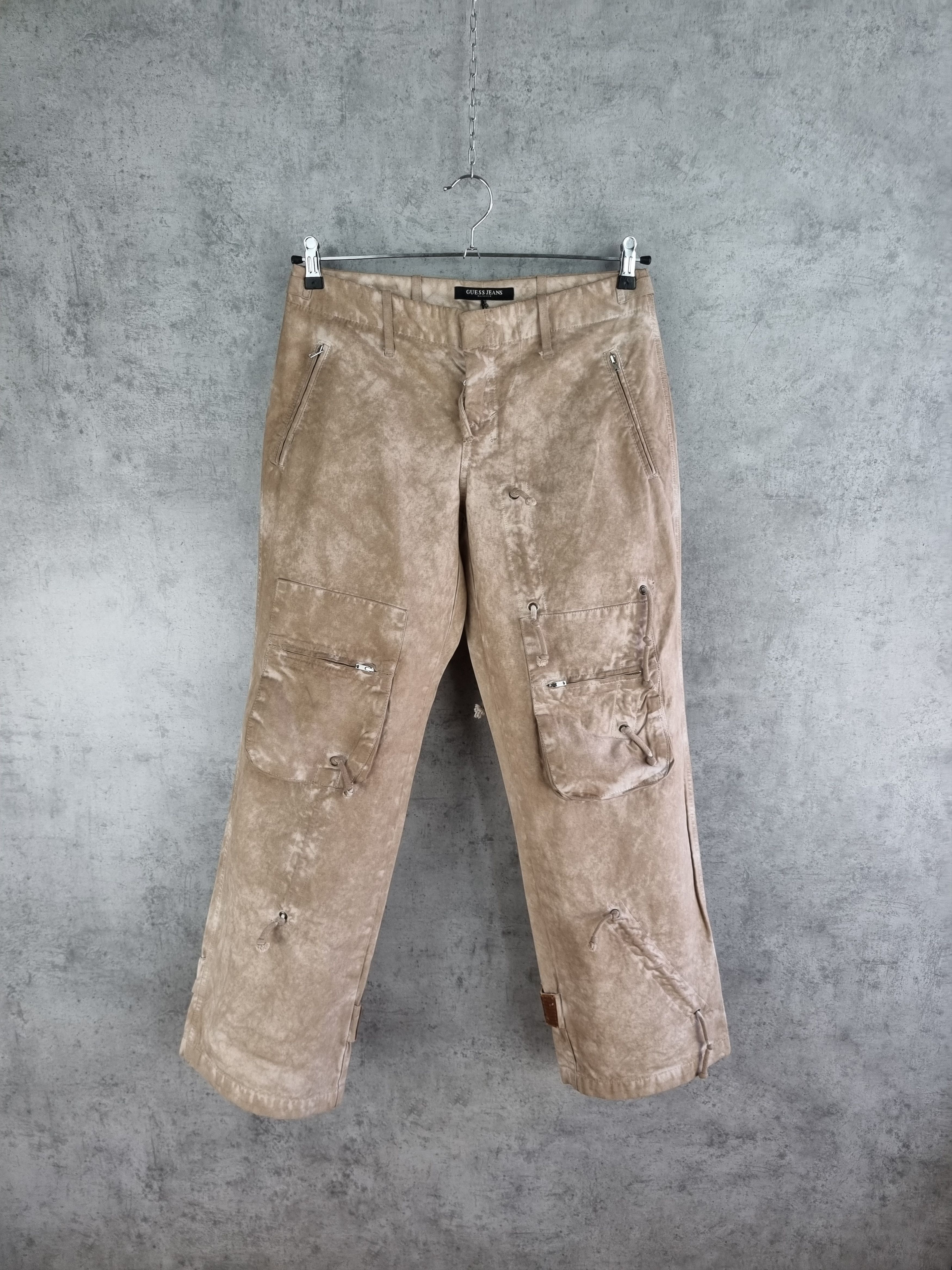 Georges Marciano × Guess × Japanese Brand GUESS Rare Size 90s Bondage Stone Washed Denim Jeans Size 27" / US 4 / IT 40 - 18 Thumbnail