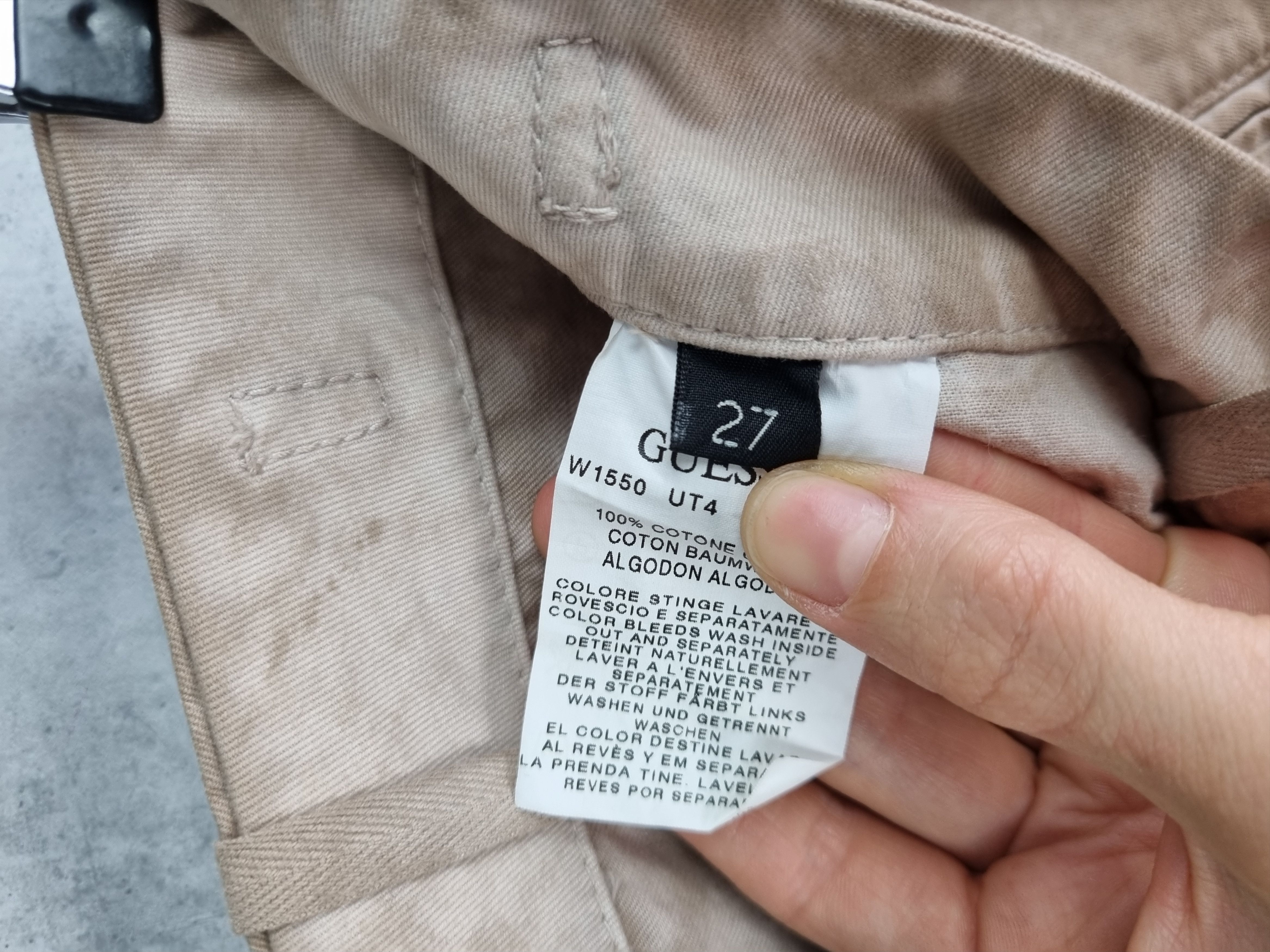 Georges Marciano × Guess × Japanese Brand GUESS Rare Size 90s Bondage Stone Washed Denim Jeans Size 27" / US 4 / IT 40 - 5 Thumbnail