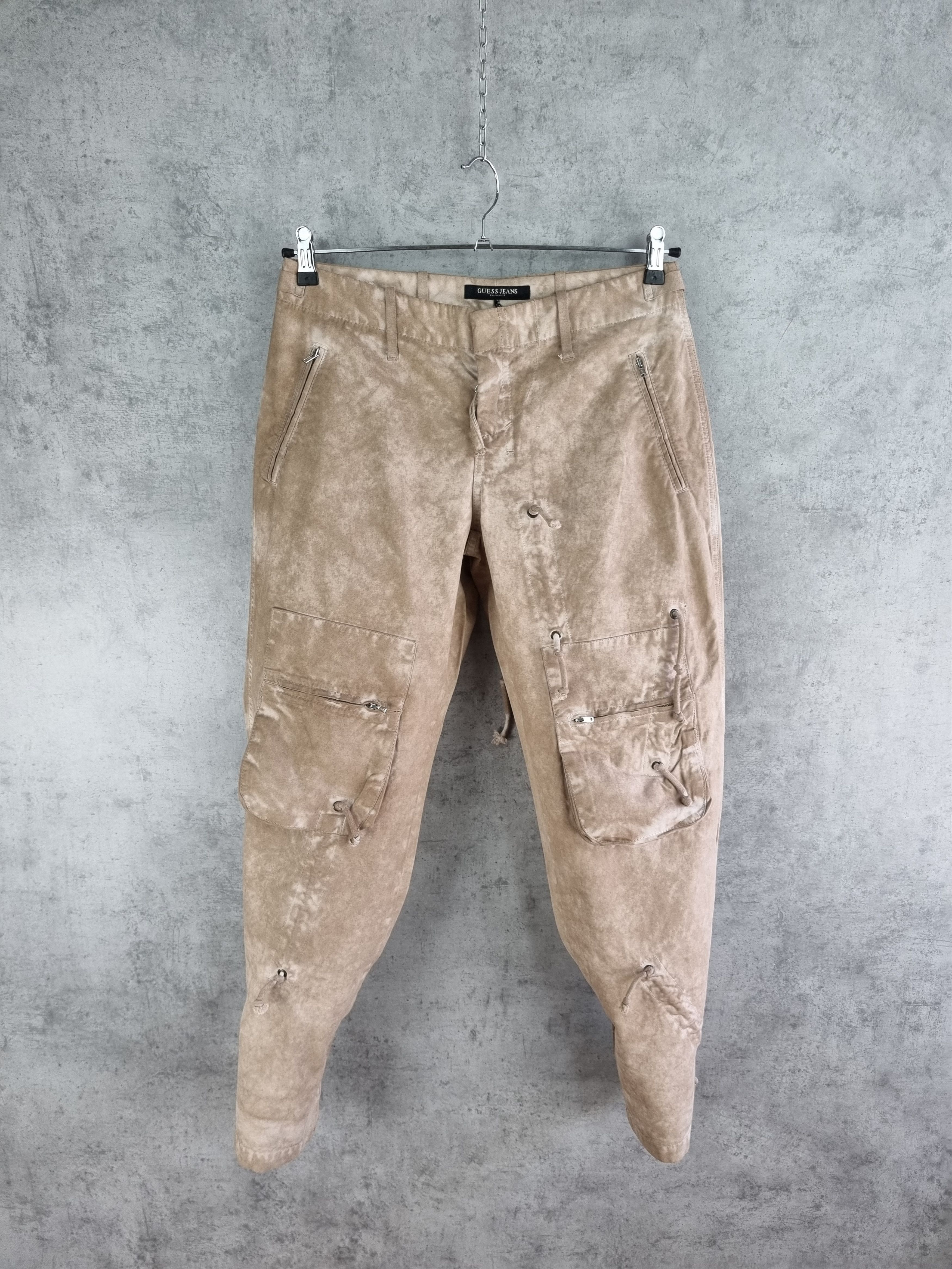 image of Georges Marciano x Guess Size 90's Bondage Stone Washed Denim Jeans in Light Stonewash, Women's