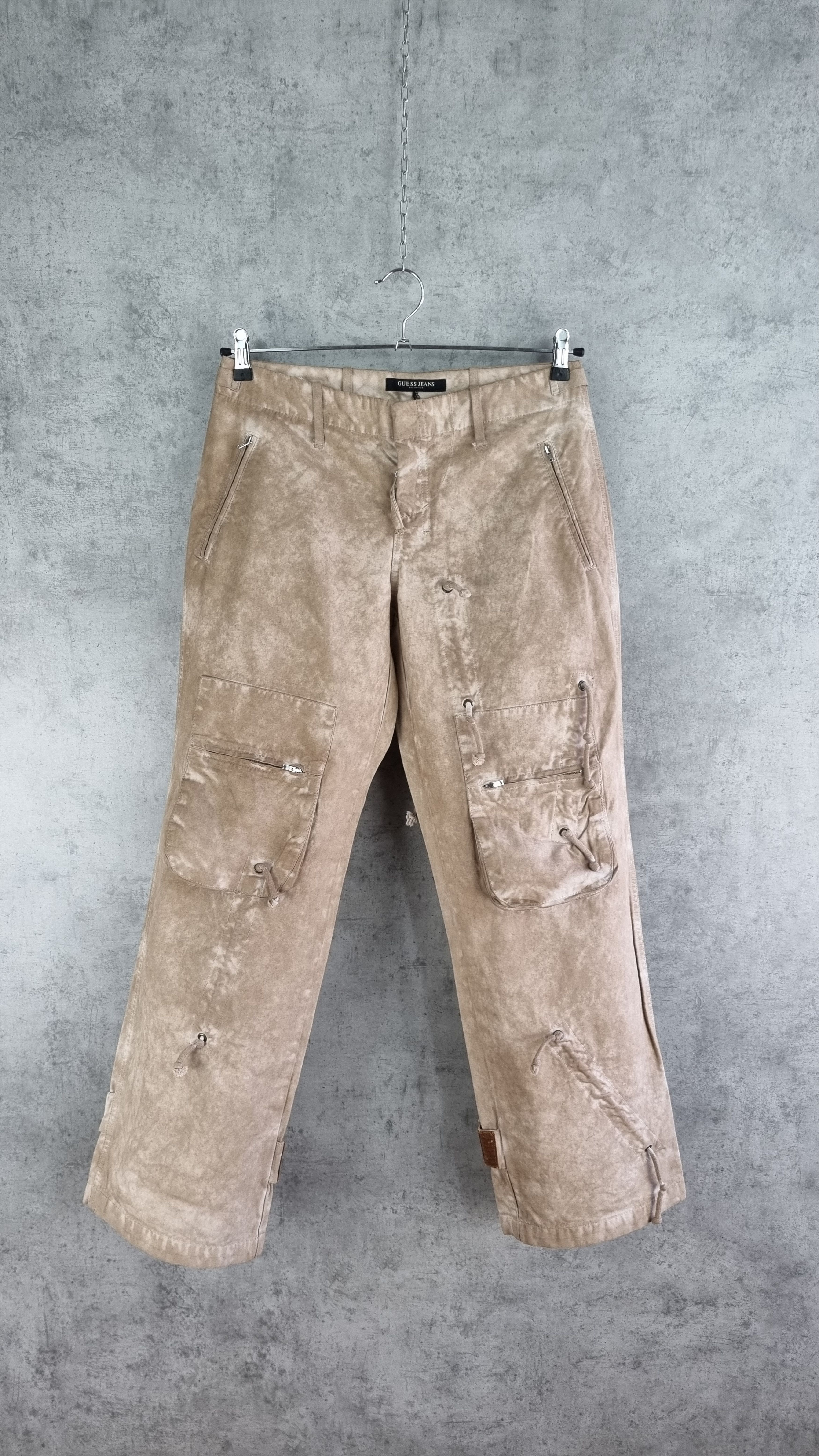 Georges Marciano × Guess × Japanese Brand GUESS Rare Size 90s Bondage Stone Washed Denim Jeans Size 27" / US 4 / IT 40 - 3 Thumbnail