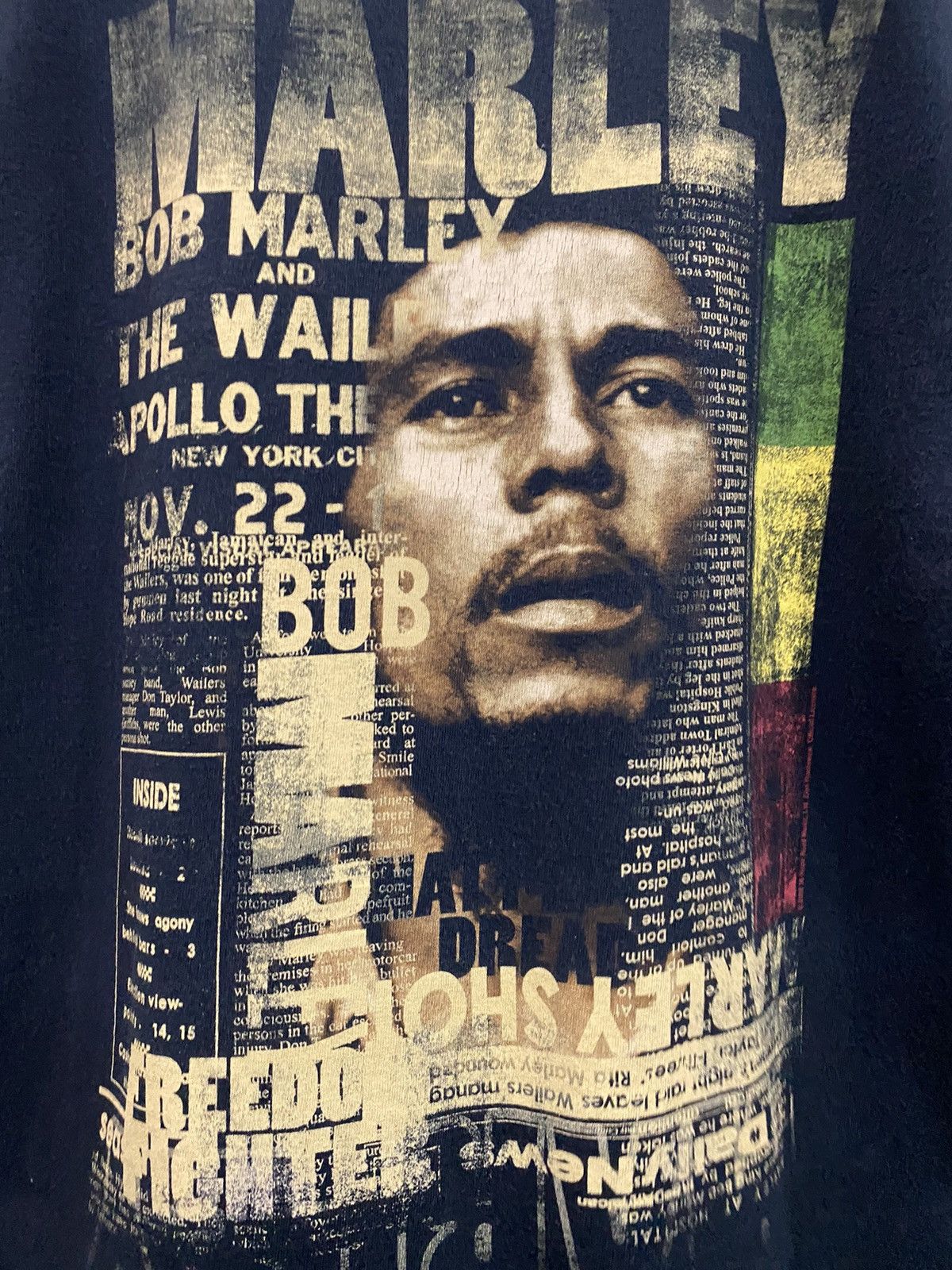 Bob Marley × Vintage Vintage 90’s Bob Marley T-Shirt Size US M / EU 48-50 / 2 - 2 Thumbnail