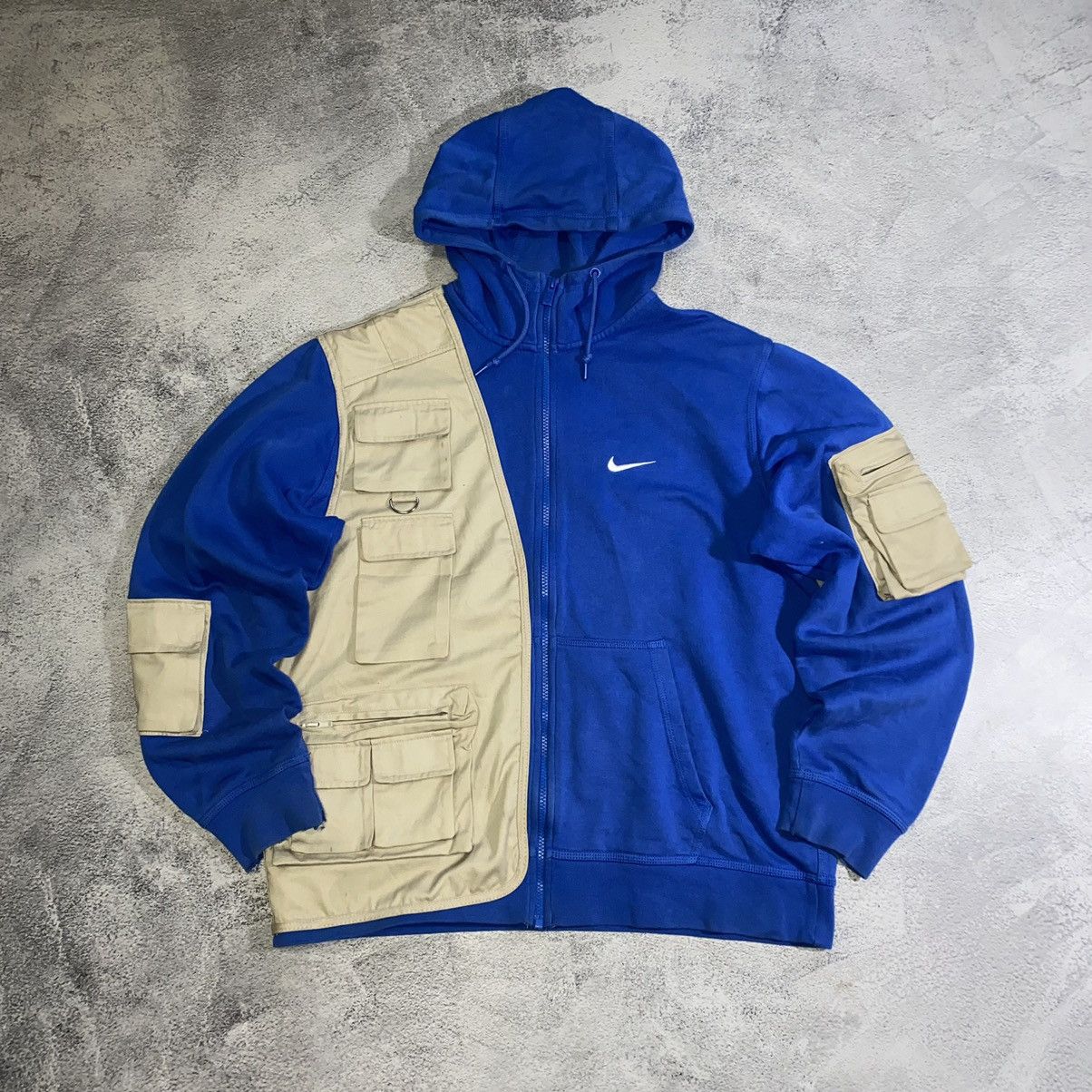 vintage custom nike zip hoodie - Main Image