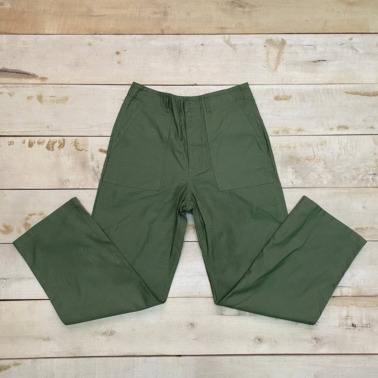 Japanese Brand × NANO universe X359 JAPAN NANO UNIVERSE ARMY BAKER PANTS Size US 28 / EU 44 - 1 Thumbnail