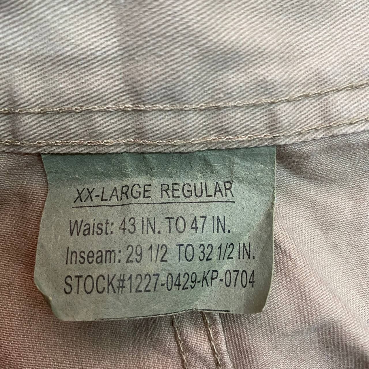 Japanese Brand X361 JAPAN ROTHCO BDU BIG SIZE CARGO ARMY PANTS Size US 44 / EU 60 - 7 Thumbnail