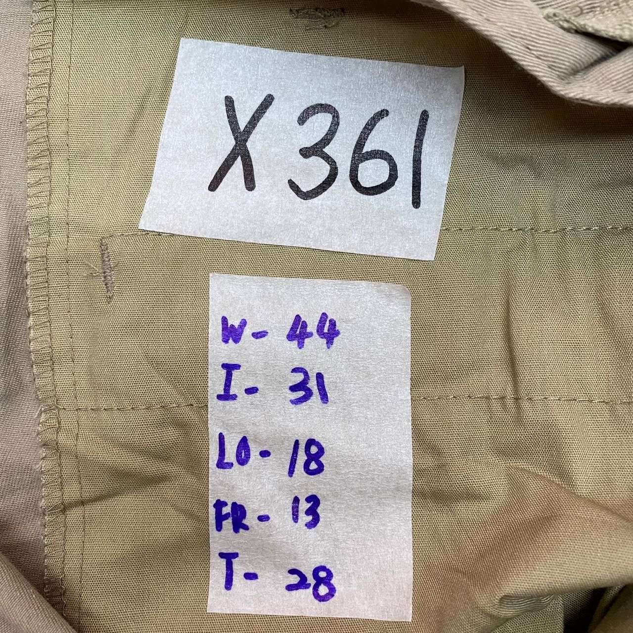 Japanese Brand X361 JAPAN ROTHCO BDU BIG SIZE CARGO ARMY PANTS Size US 44 / EU 60 - 8 Thumbnail