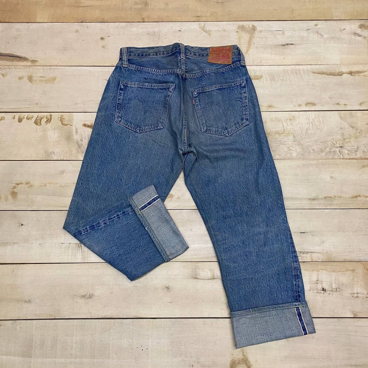 Japanese Brand X370 VTG SUGARCANE JAPAN SELVEDGE DENIM Size US 30 / EU 46 - 1 Thumbnail