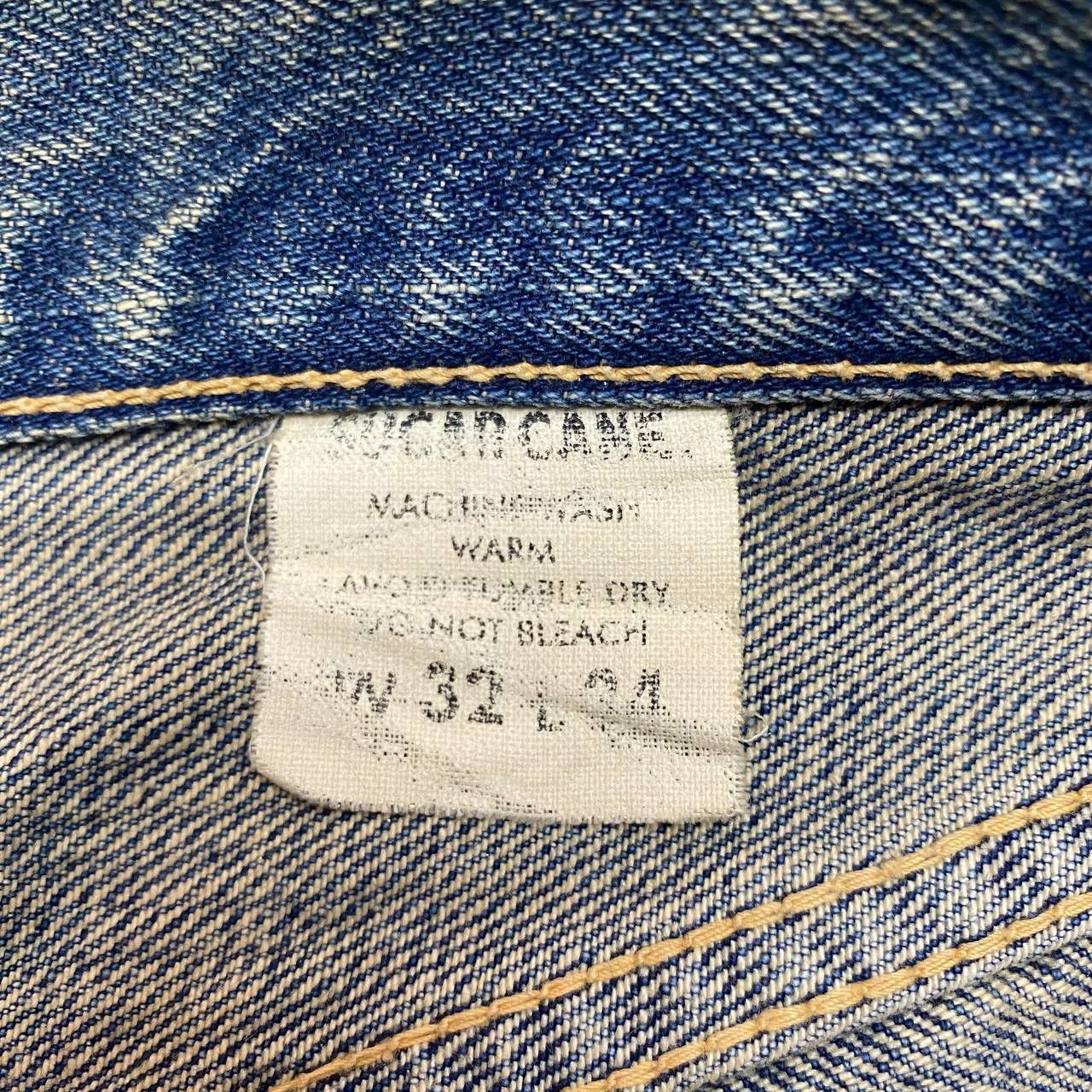 Japanese Brand X370 VTG SUGARCANE JAPAN SELVEDGE DENIM Size US 30 / EU 46 - 8 Thumbnail