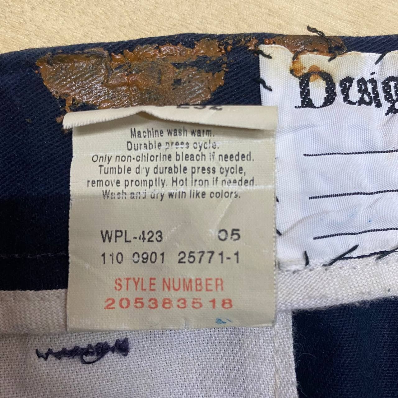 Dockers × Vintage X371 VTG DOCKERS RECODE PAINTER PANTS Size US 30 / EU 46 - 6 Thumbnail