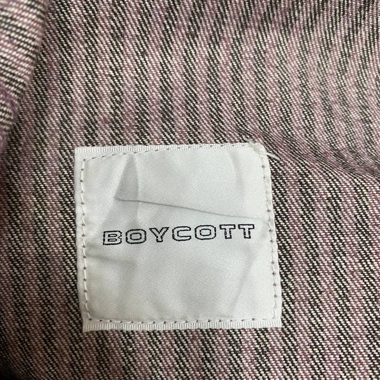 Boycott × Japanese Brand X374 BOYCOTT JAPAN HICKORY STRIPED SLIMFIT BUSH PANTS Size US 30 / EU 46 - 6 Thumbnail