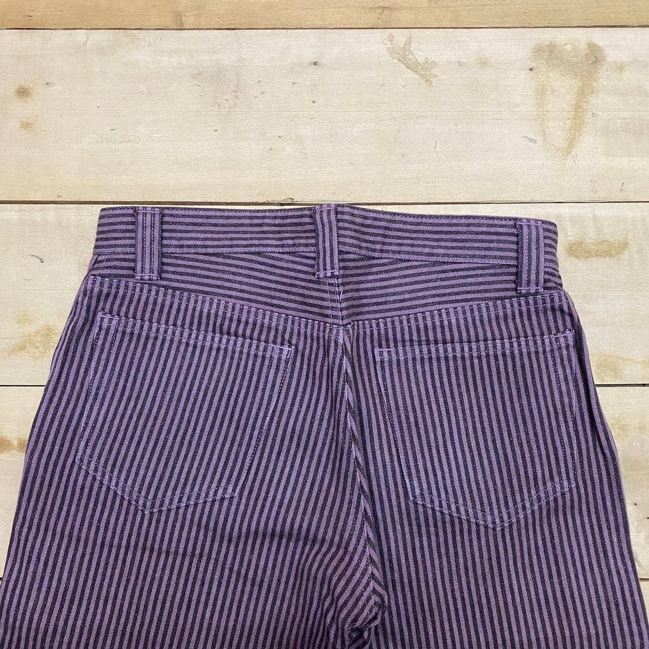 Boycott × Japanese Brand X374 BOYCOTT JAPAN HICKORY STRIPED SLIMFIT BUSH PANTS Size US 30 / EU 46 - 4 Thumbnail