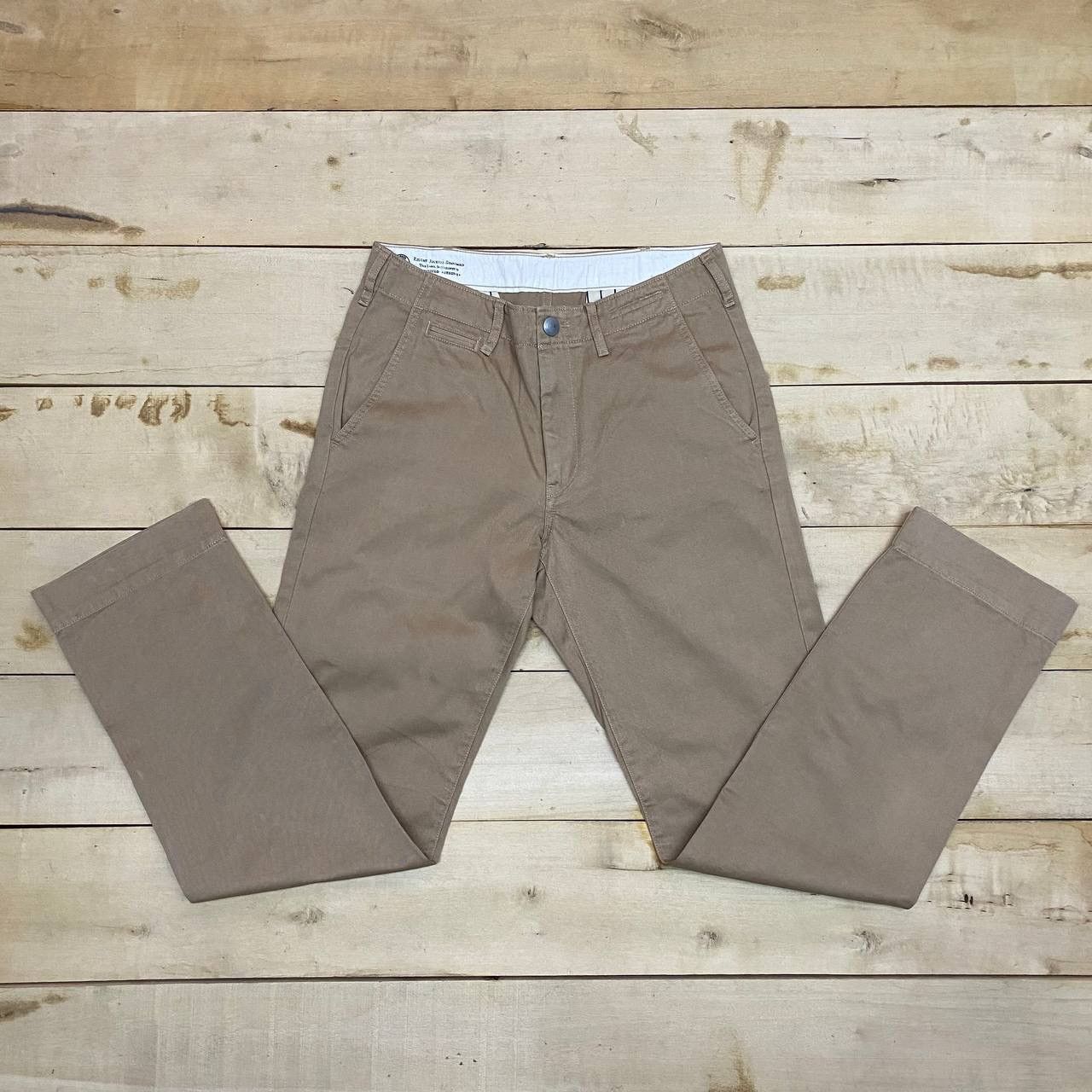 Japanese Brand × Journal Standard X376 JAPAN RELUME X JOURNAL STANDARD SLIMFIT KHAKIS PANTS Size US 32 / EU 48 - 1 Thumbnail