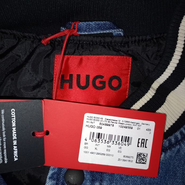 Hugo Boss New Hugo Boss Jeans Bomber Jacket XL | Grailed