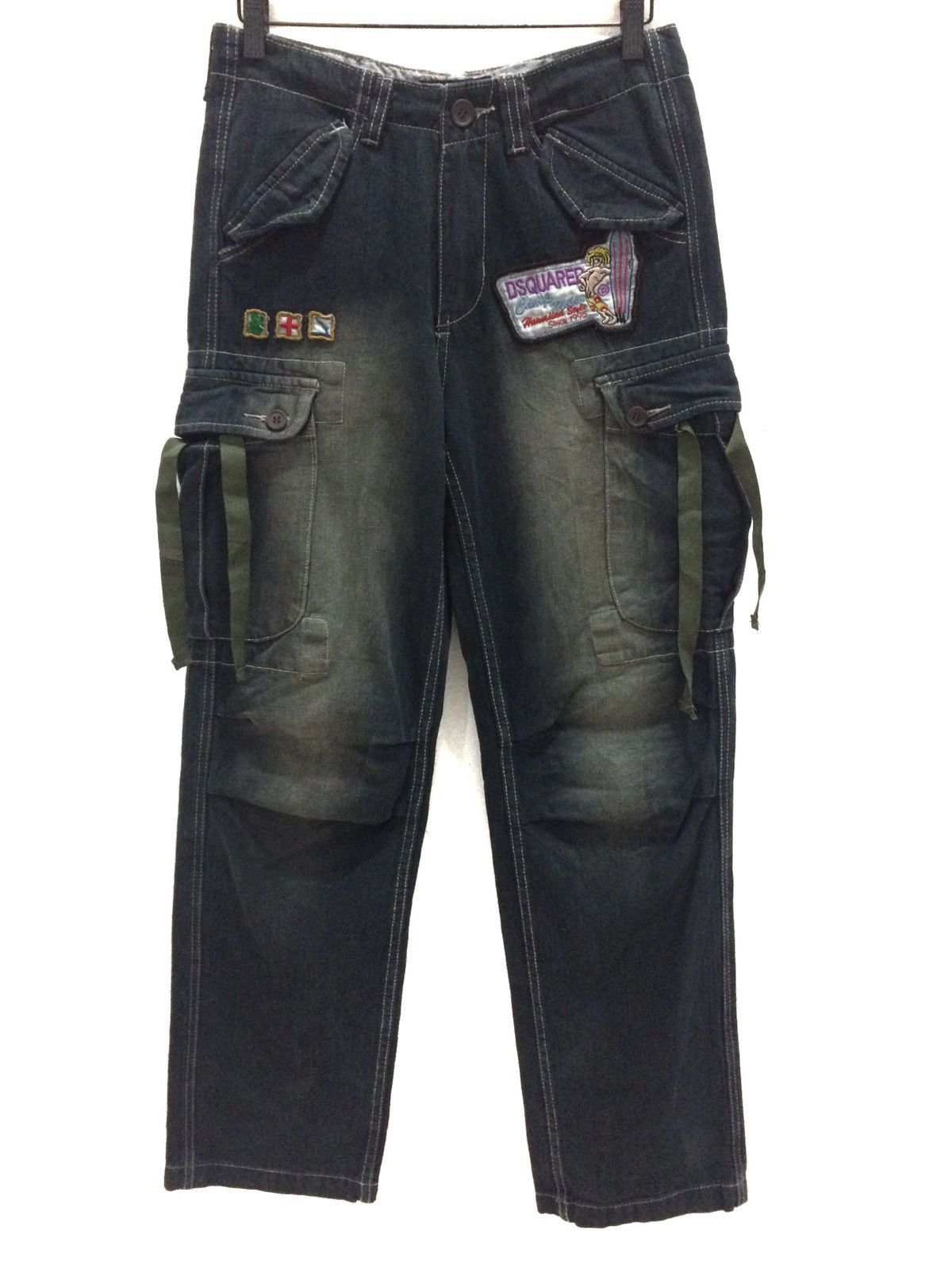 Dsquared2 Dsquared2 Tactical Multipocket Trousers Cargo Pant Size US 29 - 1 Thumbnail