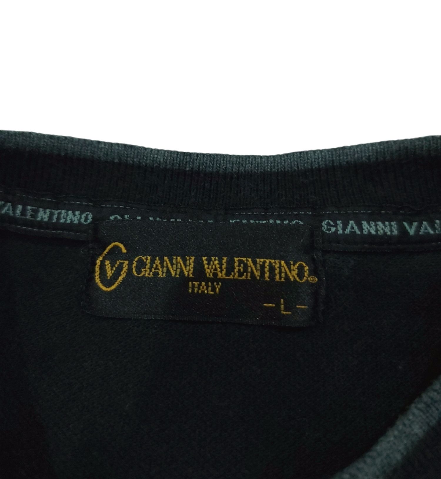 Gianni Valentino × Valentino RARE! VTG GIANNI VALENTINO ITALIAN DESIGNER BIG LOGO Size US L / EU 52-54 / 3 - 6 Thumbnail