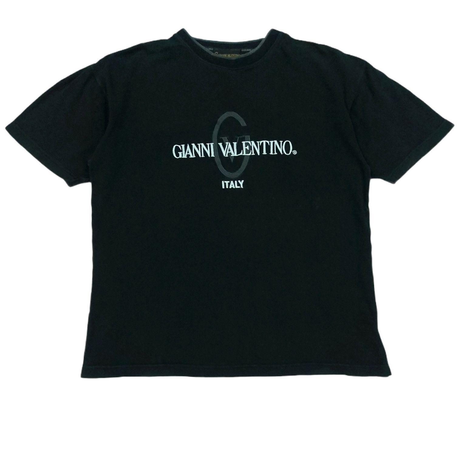 RARE! VTG GIANNI VALENTINO ITALIAN DESIGNER BIG LOGO