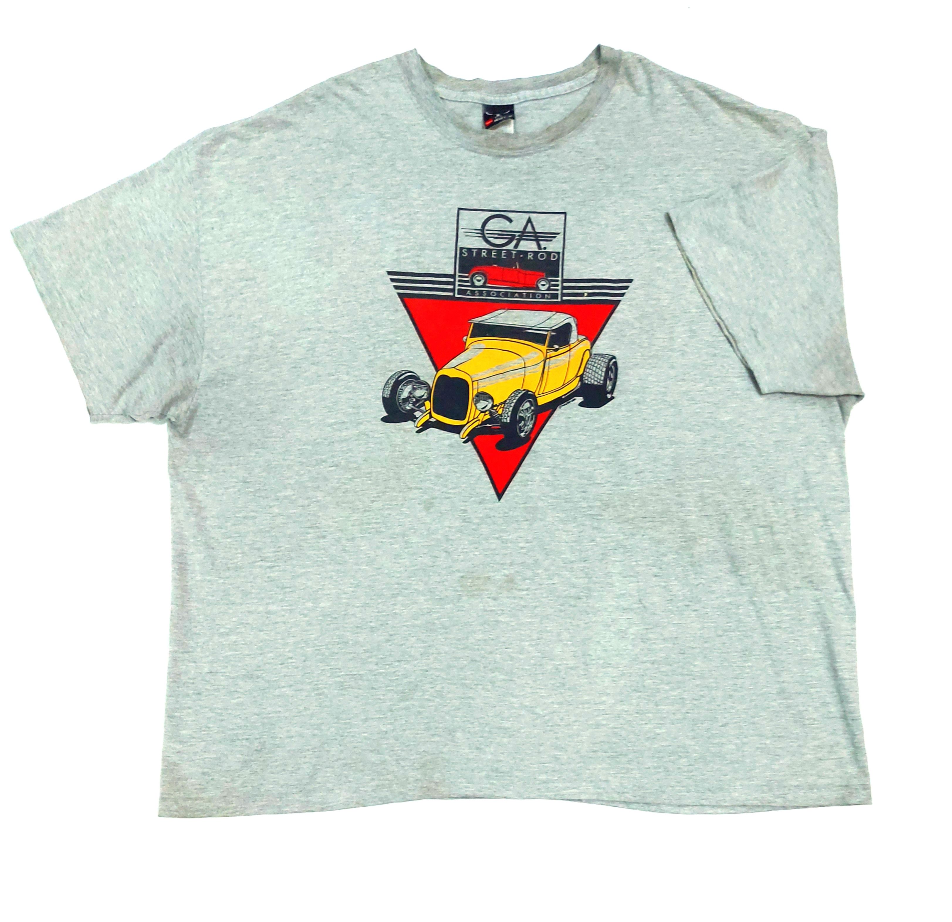 Hanes × Vintage RARE! VTG Y2K HANES "GA STREET ROD ASSOCIATION" Size US XXL / EU 58 / 5 - 1 Thumbnail