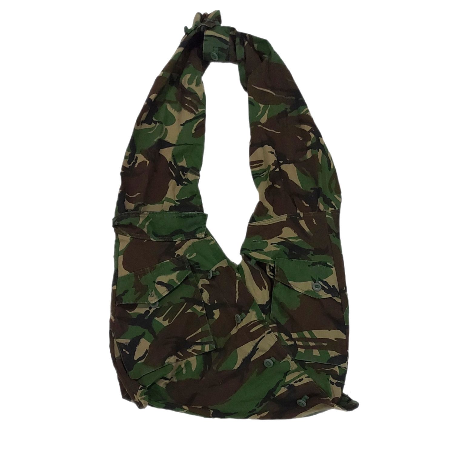 Japanese Brand × Sample Industries RARE! SAMPLE REMAKE REINVENT MILITARY JACKET TO RUCKSACK Size ONE SIZE - 1 Thumbnail