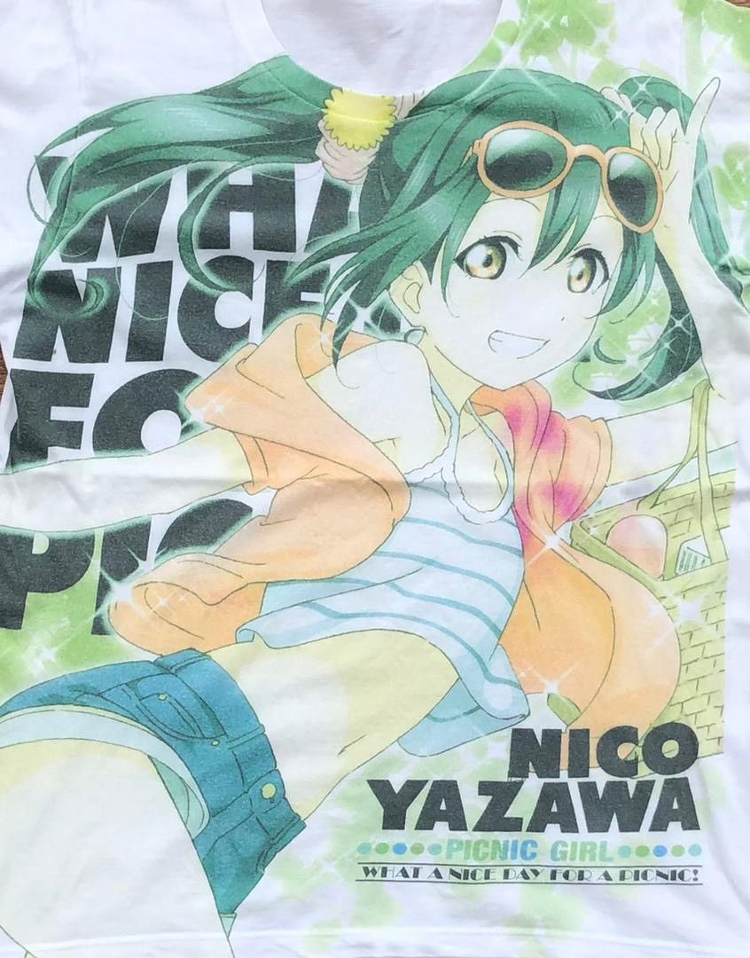 Japanese Brand × Vintage vintage tee japan anime Nico Yazawa A28 Size US M / EU 48-50 / 2 - 2 Thumbnail