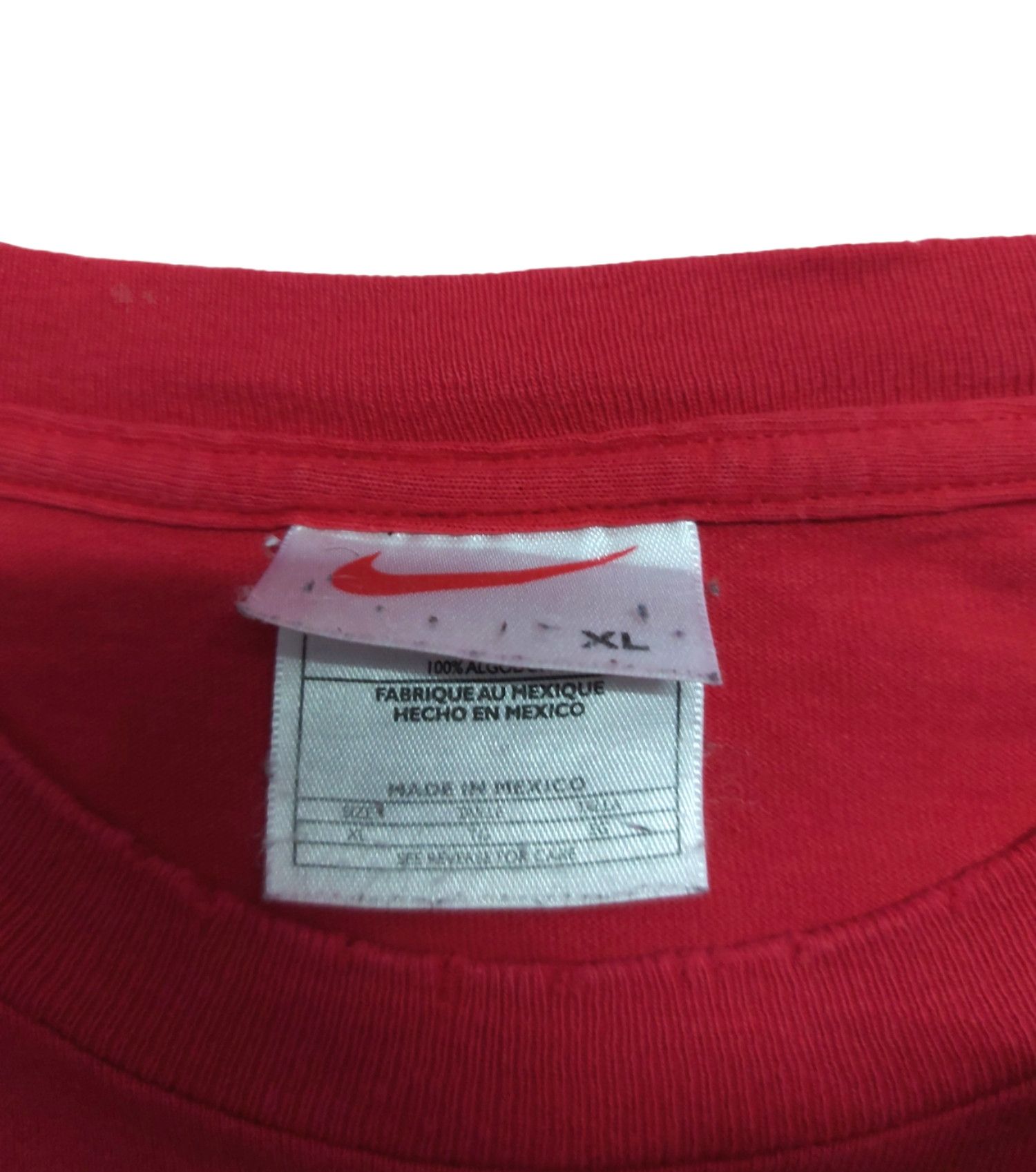 Nike × Nike ACG × Vintage RARE! VTG 90s NIKE "JUST DO IT" BIG LOGO SPELL OUT Size US XL / EU 56 / 4 - 5 Thumbnail