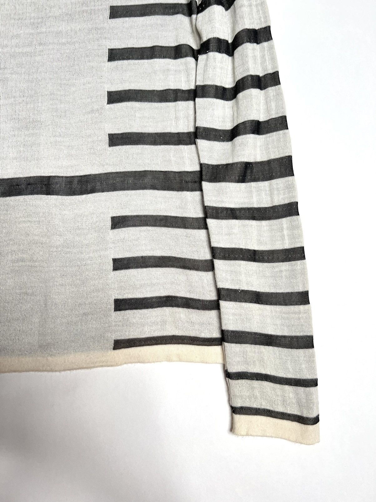 Jean Paul Gaultier Jean Paul Gaultier for SEPT PREMIÈRES 2015 AW Stripe Sweater Size XS / US 0-2 / IT 36-38 - 7 Thumbnail