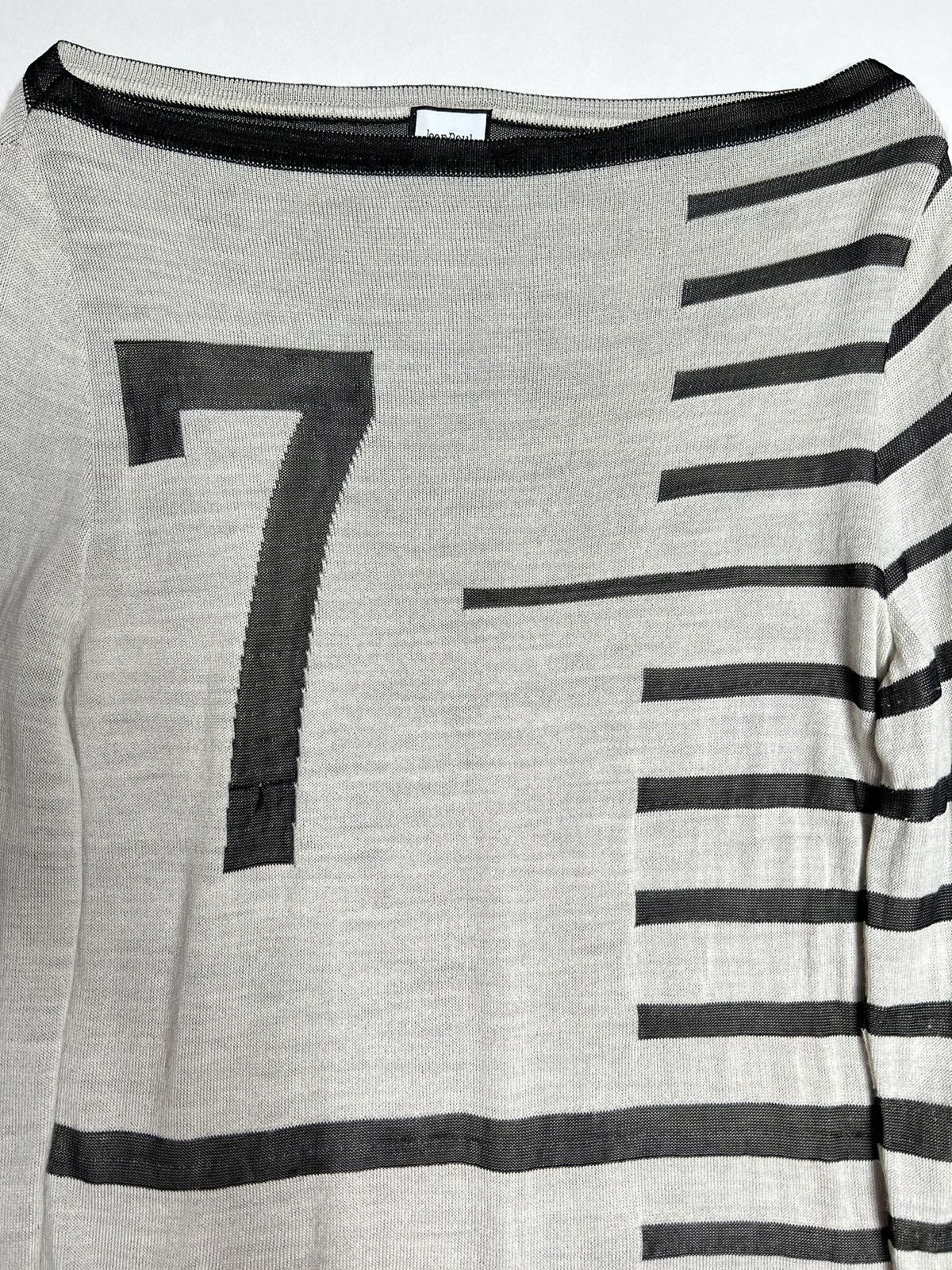 Jean Paul Gaultier Jean Paul Gaultier for SEPT PREMIÈRES 2015 AW Stripe Sweater Size XS / US 0-2 / IT 36-38 - 8 Thumbnail