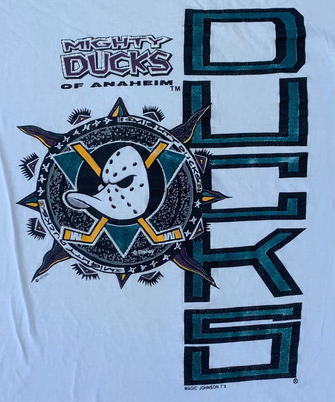Disney × Vintage Vintage Tee D 40 The Mighty Duck Size US L / EU 52-54 / 3 - 2 Thumbnail