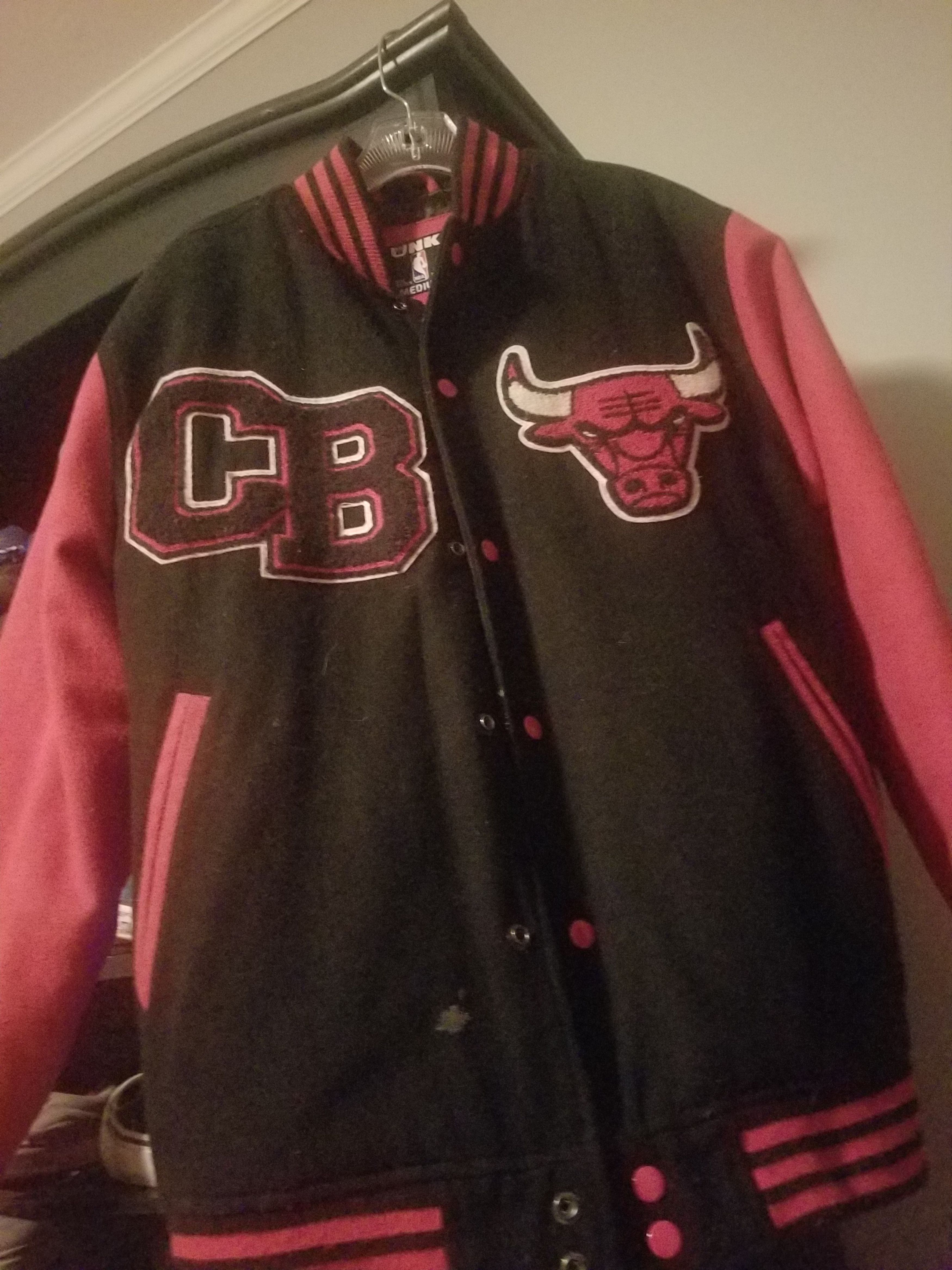 NBA NBA Chicago Bulls Varsity Jacket 🔥🏀❤ Size US L / EU 52-54 / 3 - 2 Thumbnail