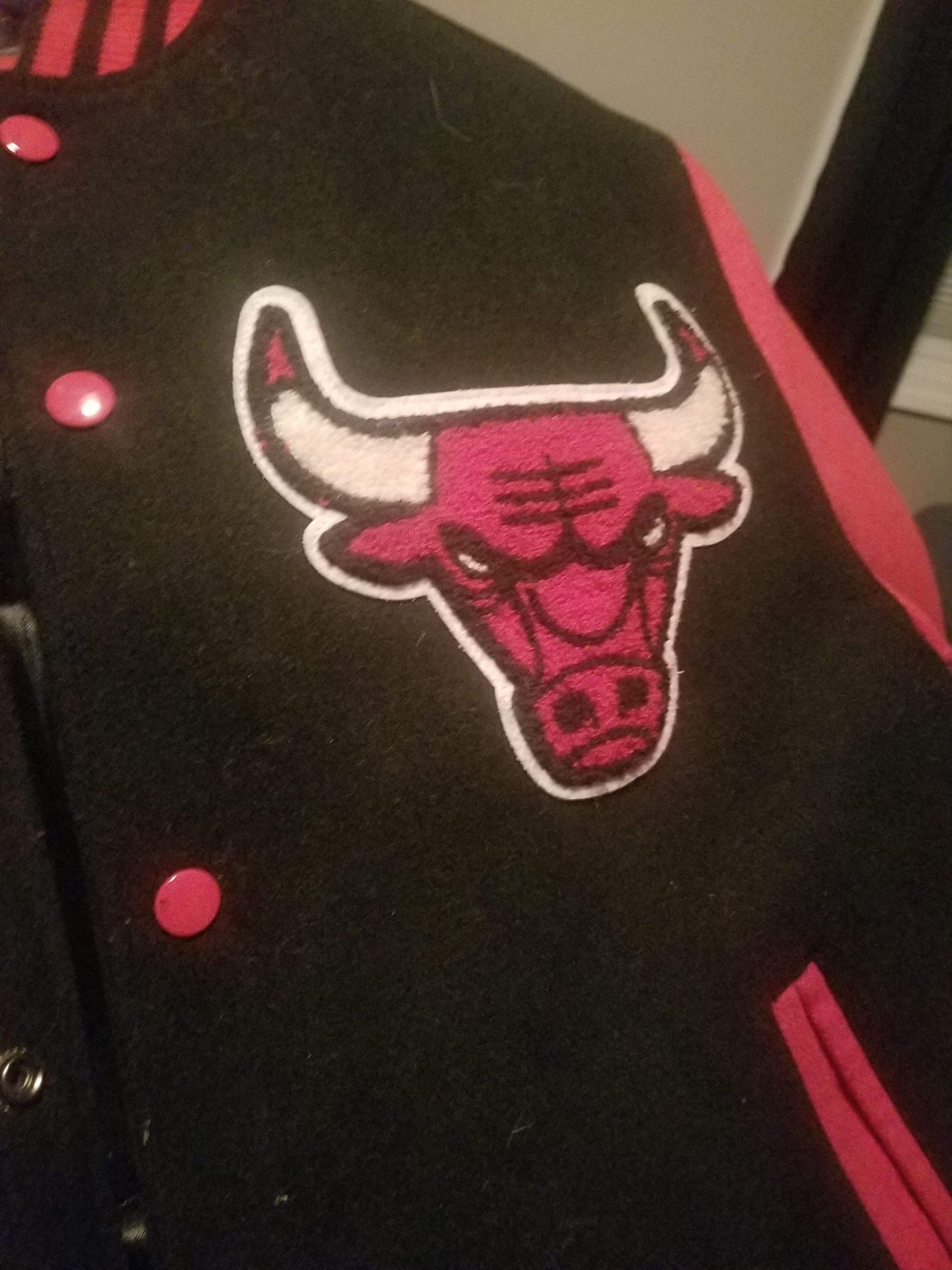 NBA NBA Chicago Bulls Varsity Jacket 🔥🏀❤ Size US L / EU 52-54 / 3 - 3 Thumbnail
