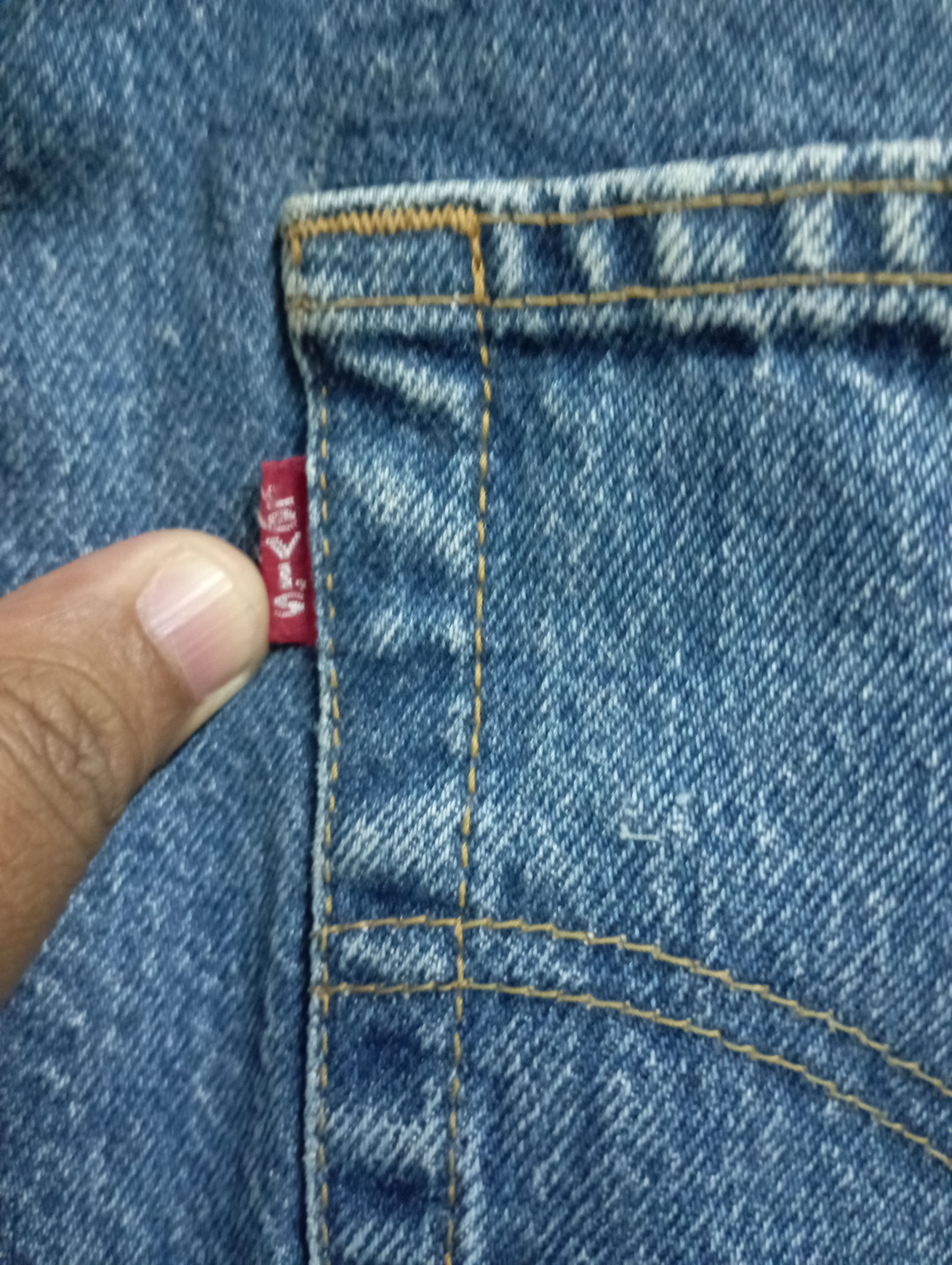 Levi's Baggy Levi's 510 Vintage Levi's 510 Buttons Blue Wash Jeans Size US 32 / EU 48 - 11 Thumbnail