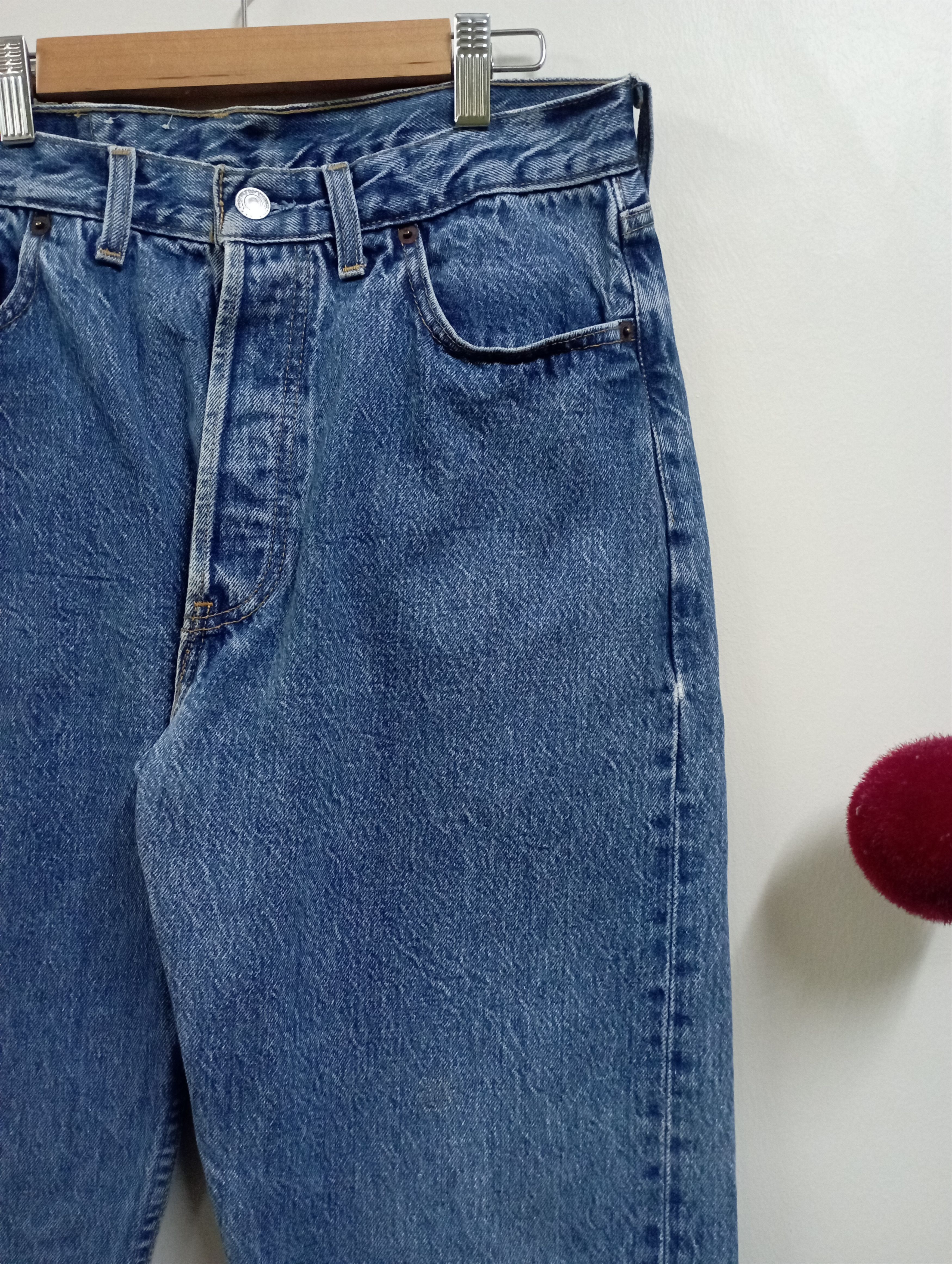 Levi's Baggy Levi's 510 Vintage Levi's 510 Buttons Blue Wash Jeans Size US 32 / EU 48 - 3 Thumbnail
