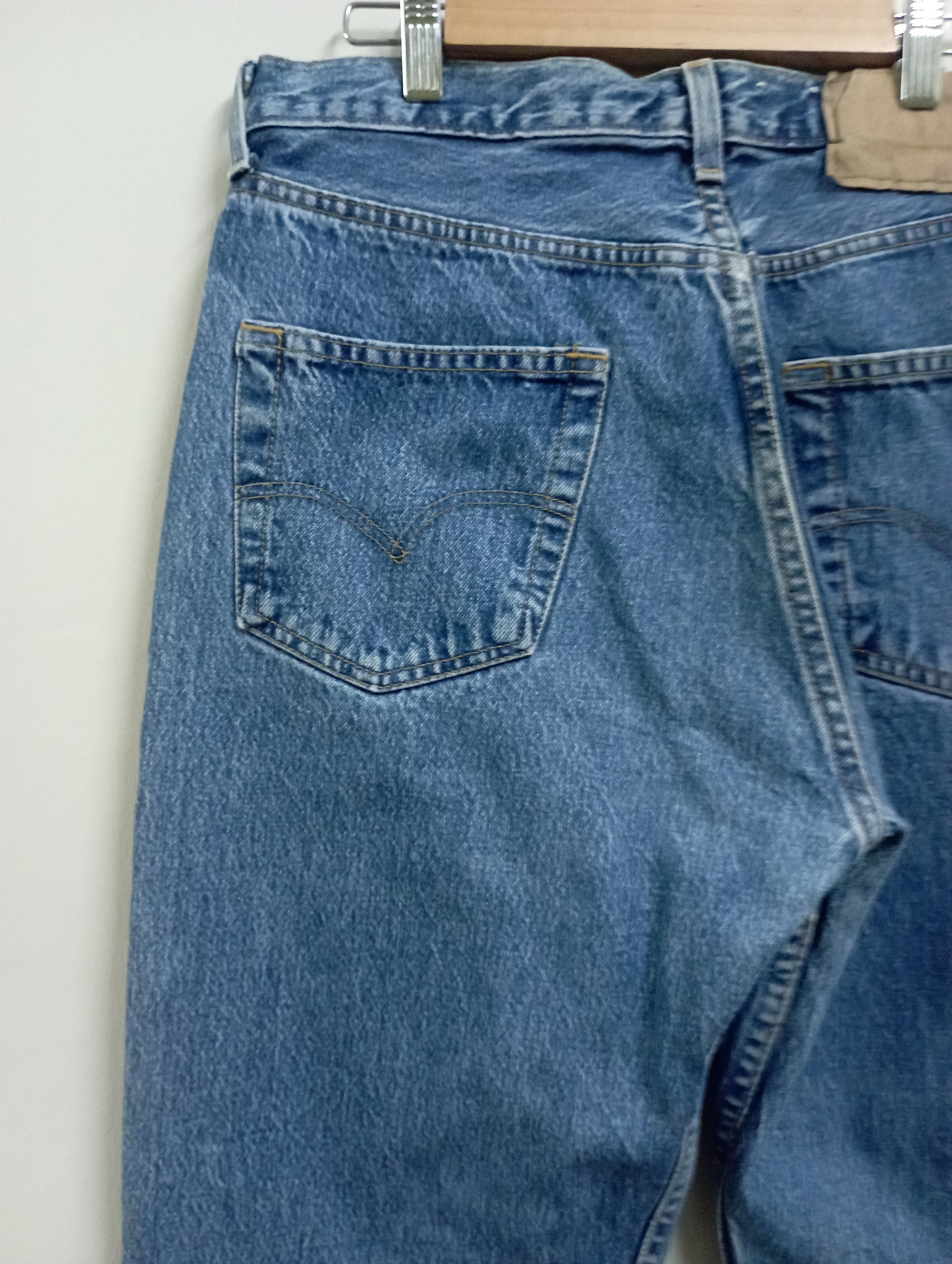 Levi's Baggy Levi's 510 Vintage Levi's 510 Buttons Blue Wash Jeans Size US 32 / EU 48 - 15 Thumbnail