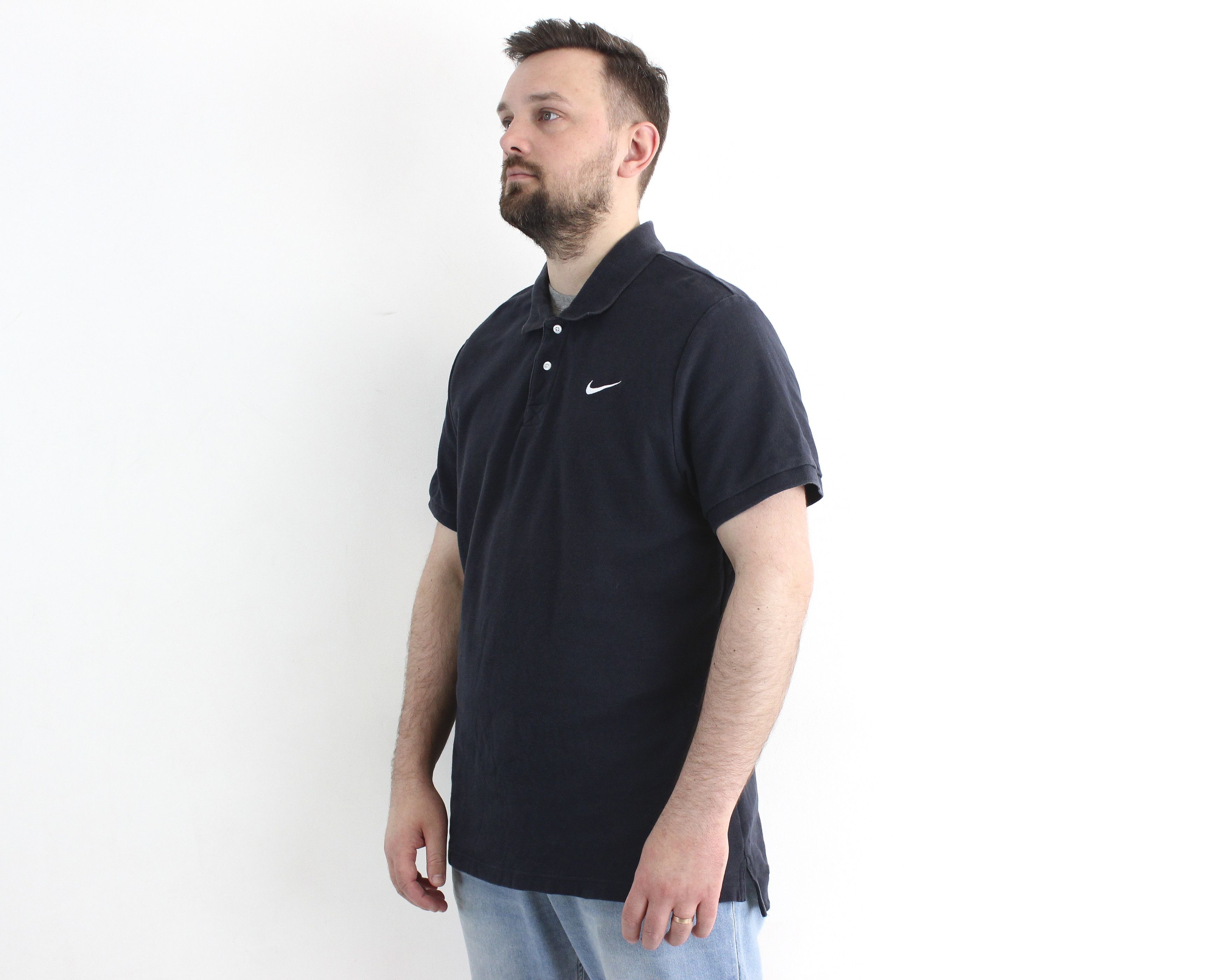 Nike Polo XL Shirt Short Sleeved Retro Tee Casual T-shirt Top Size US XL / EU 56 / 4 - 3 Thumbnail