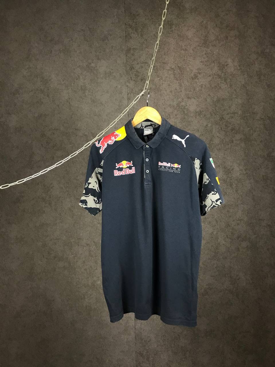 Puma × Red Bull Puma x Red Bull racing overprinted polo tee Size US M / EU 48-50 / 2 - 1 Thumbnail