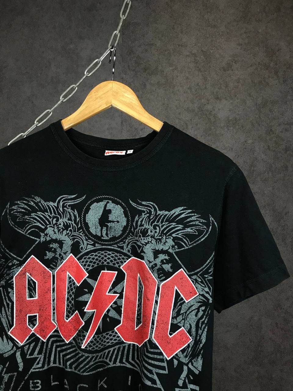 AC/DC × Band Tees × Vintage AC/DC Black Ice vintage rock band tee Size US S / EU 44-46 / 1 - 2 Thumbnail