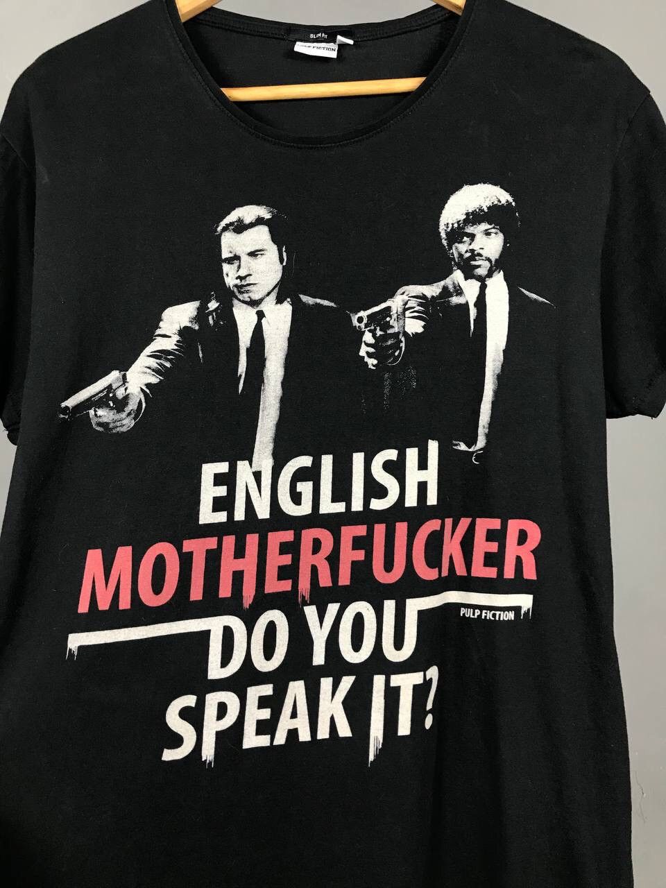 Vintage Pulp Fiction vintage movie cult tee Size US L / EU 52-54 / 3 - 3 Thumbnail