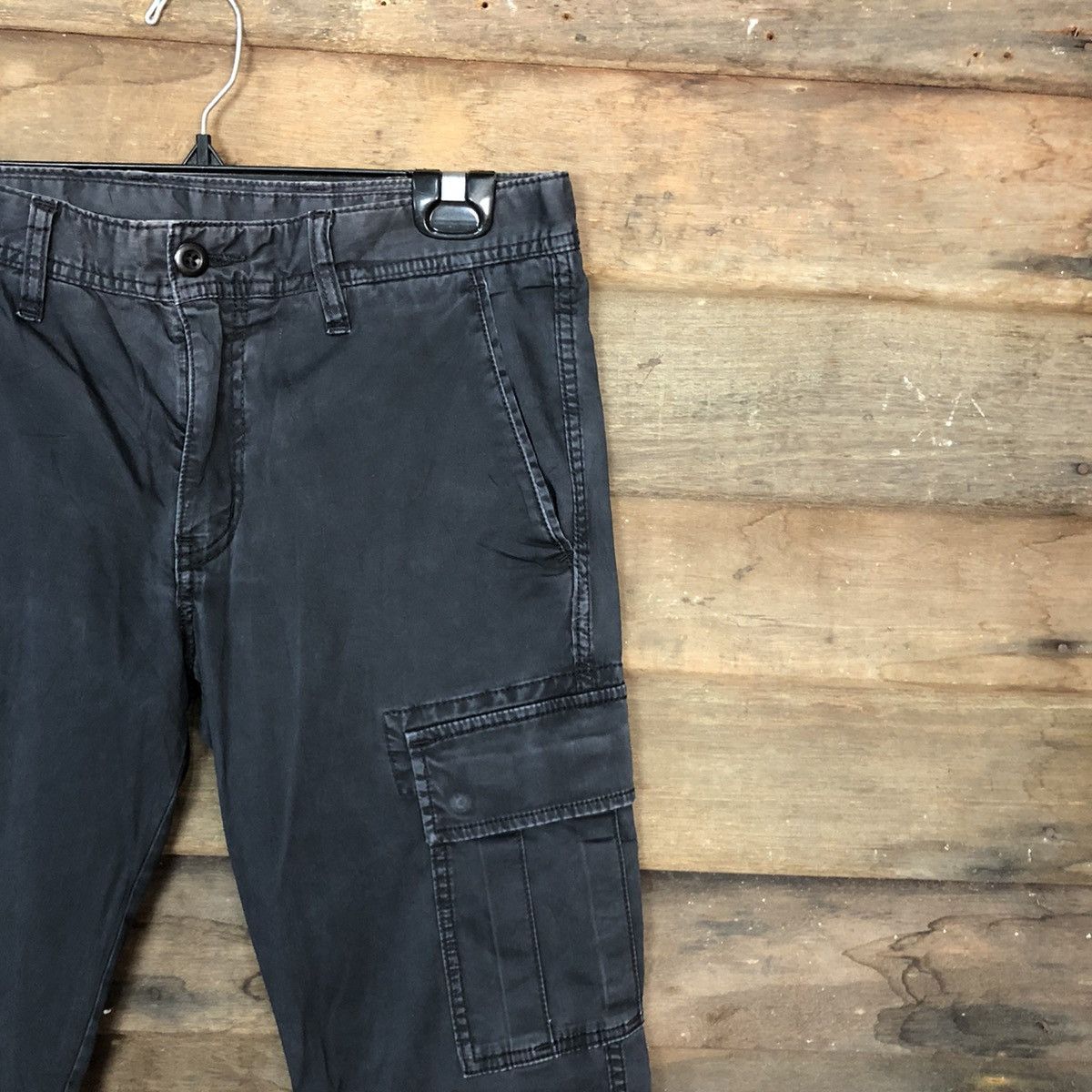 Japanese Brand × Uniqlo Uniqlo Dark Blue Multipocket Cargo Pants #c947 Size US 30 / EU 46 - 5 Thumbnail