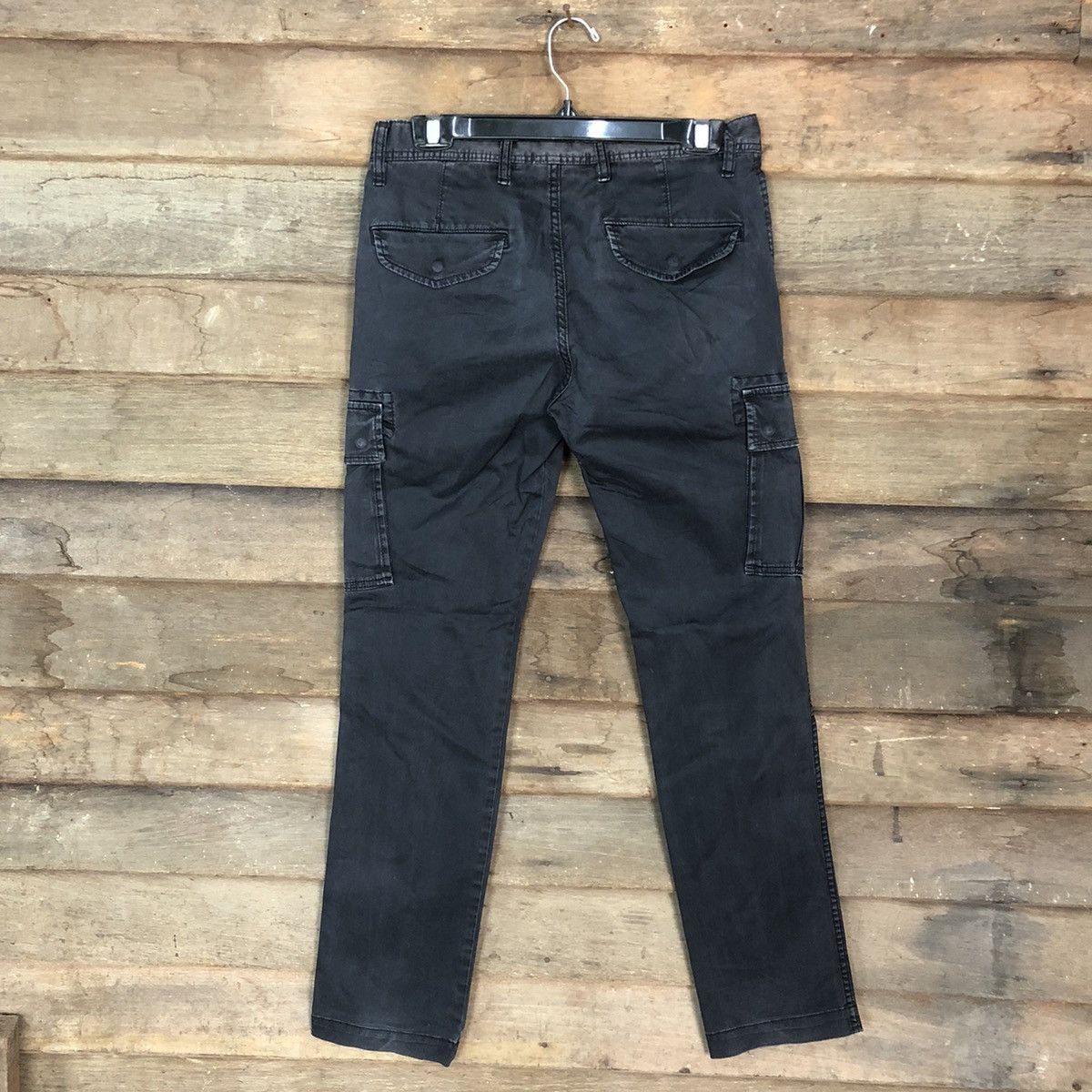Japanese Brand × Uniqlo Uniqlo Dark Blue Multipocket Cargo Pants #c947 Size US 30 / EU 46 - 8 Thumbnail