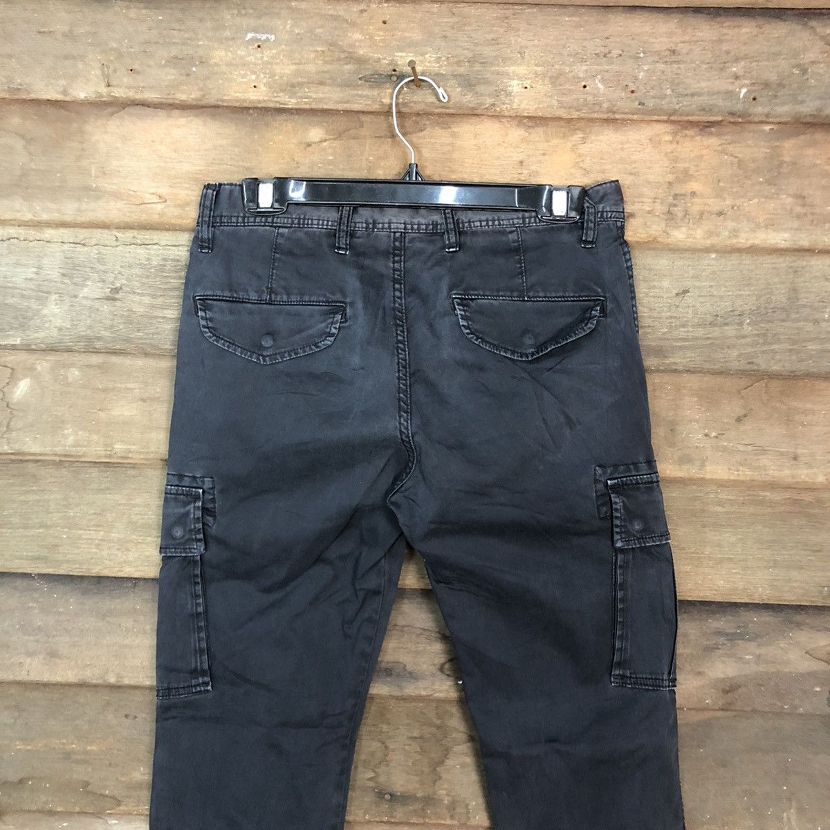 Japanese Brand × Uniqlo Uniqlo Dark Blue Multipocket Cargo Pants #c947 Size US 30 / EU 46 - 9 Thumbnail