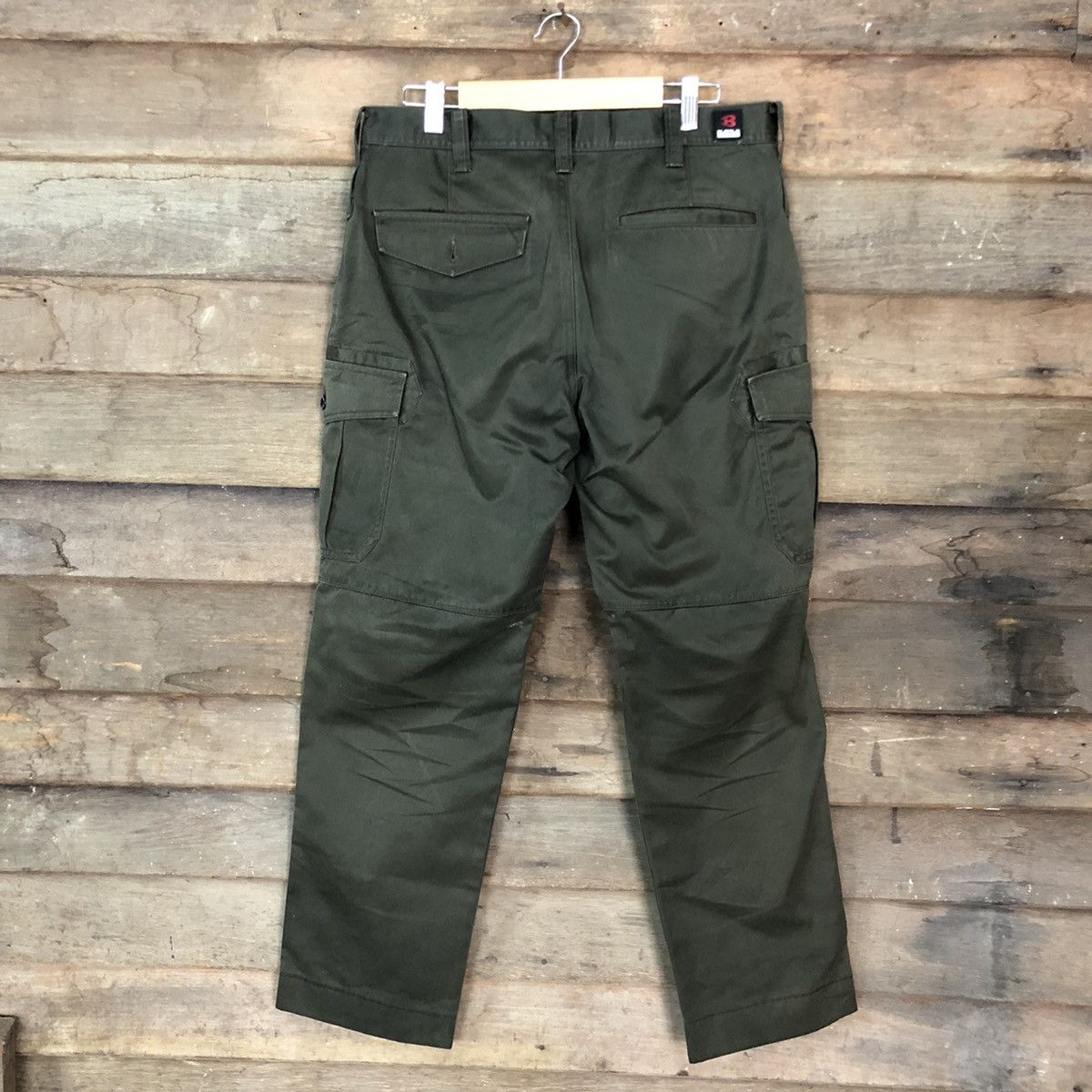 Japanese Brand DLL Burtle Green Multipocket Tactical Cargo Pants #c989 Size US 33 - 10 Thumbnail