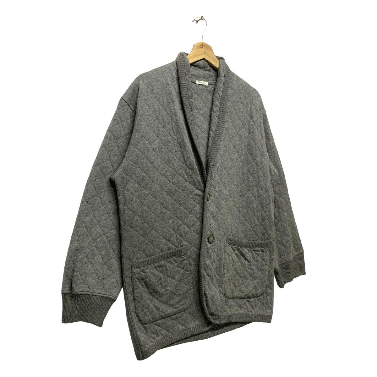 Vintage × Y's × Yohji Yamamoto Ys For Living Cardigan Size L / US 10 / IT 46 - 2 Thumbnail